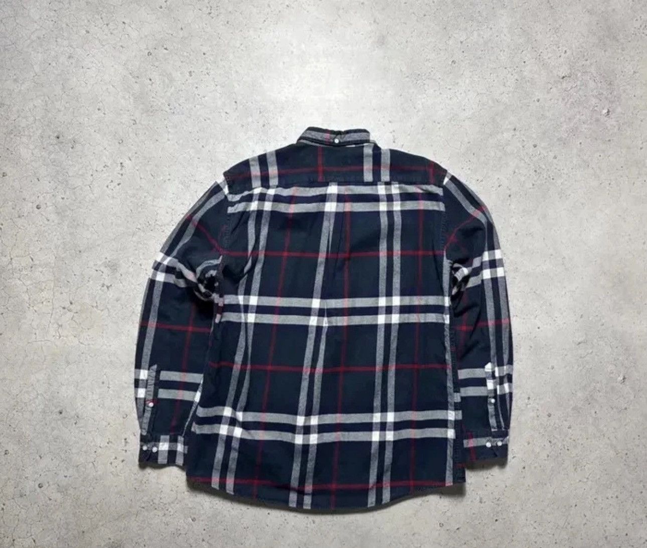 Barbour Barbour Checked Flannel Button Up Shirt Jacket Size XXI Size US XXL / EU 58 / 5 - 10 Thumbnail