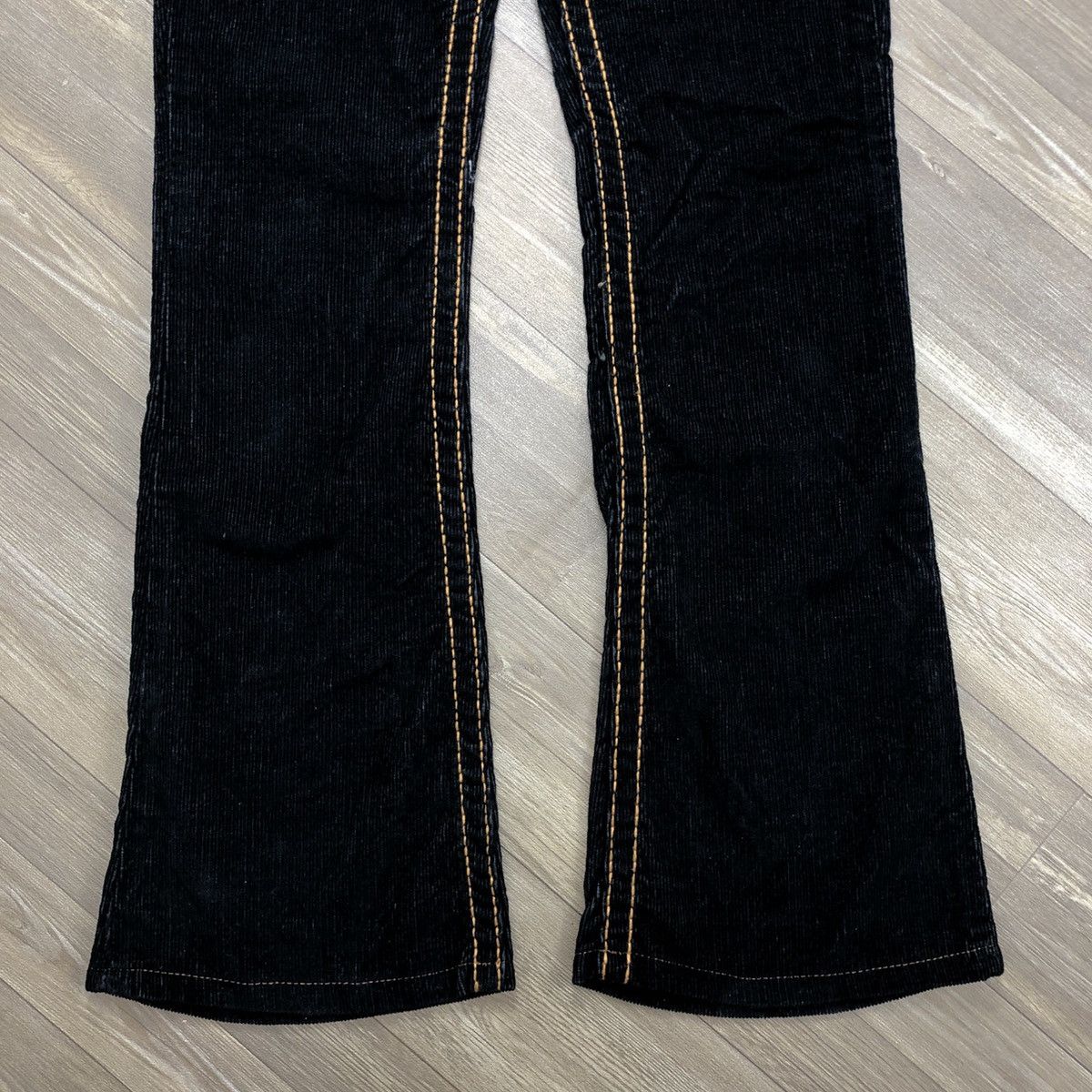 If Six Was Nine 2000s True Religion Bootcut Flared Jeans Corduroy Pants Size 26" / US 2 / IT 38 - 12 Thumbnail