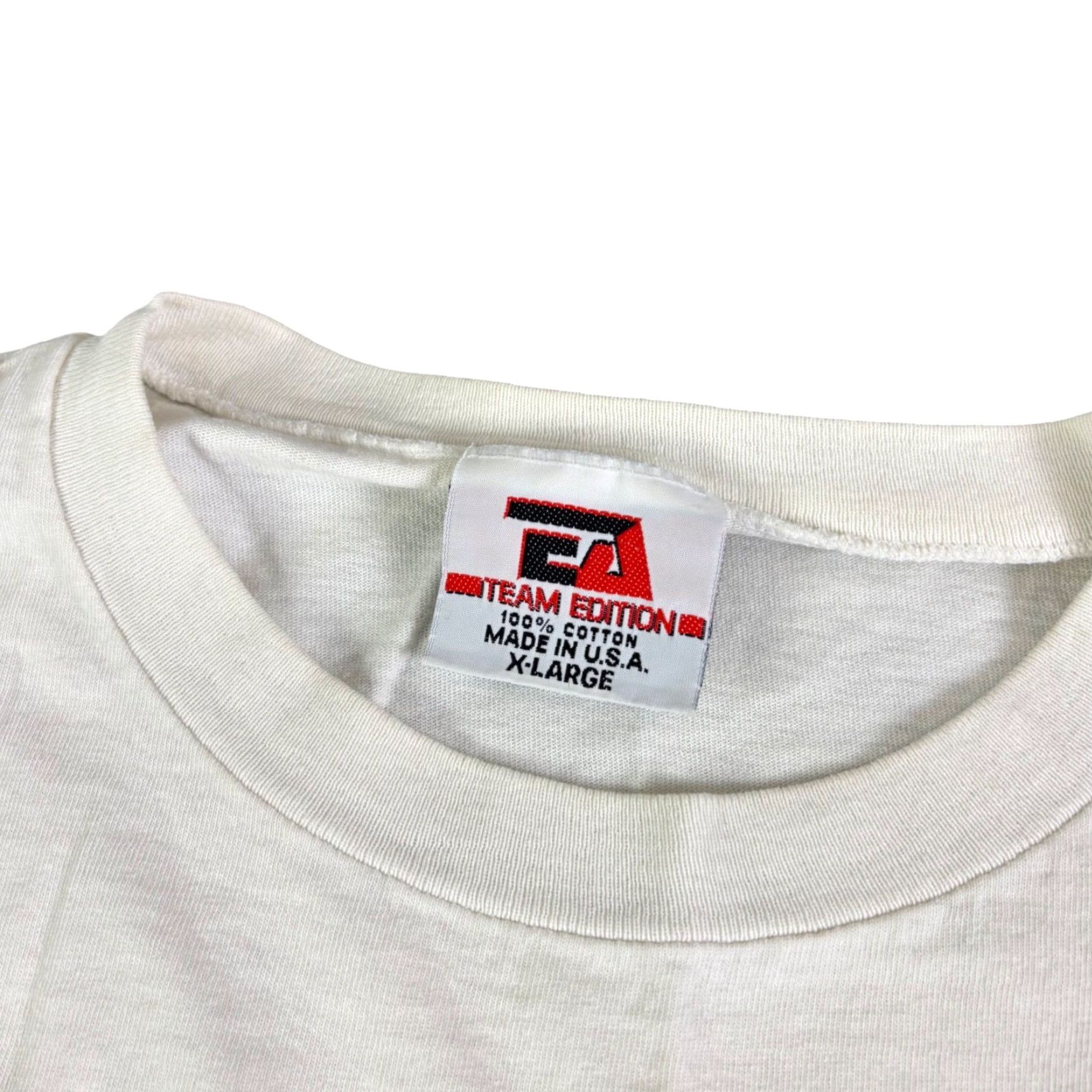 Penn VINTAGE 1997 Penn State Tostitos Fiesta Bowl Shirt XL Team Edition White USA Men's XL Graphic Tee Sportswear Size US XL / EU 56 / 4 - 3 Thumbnail