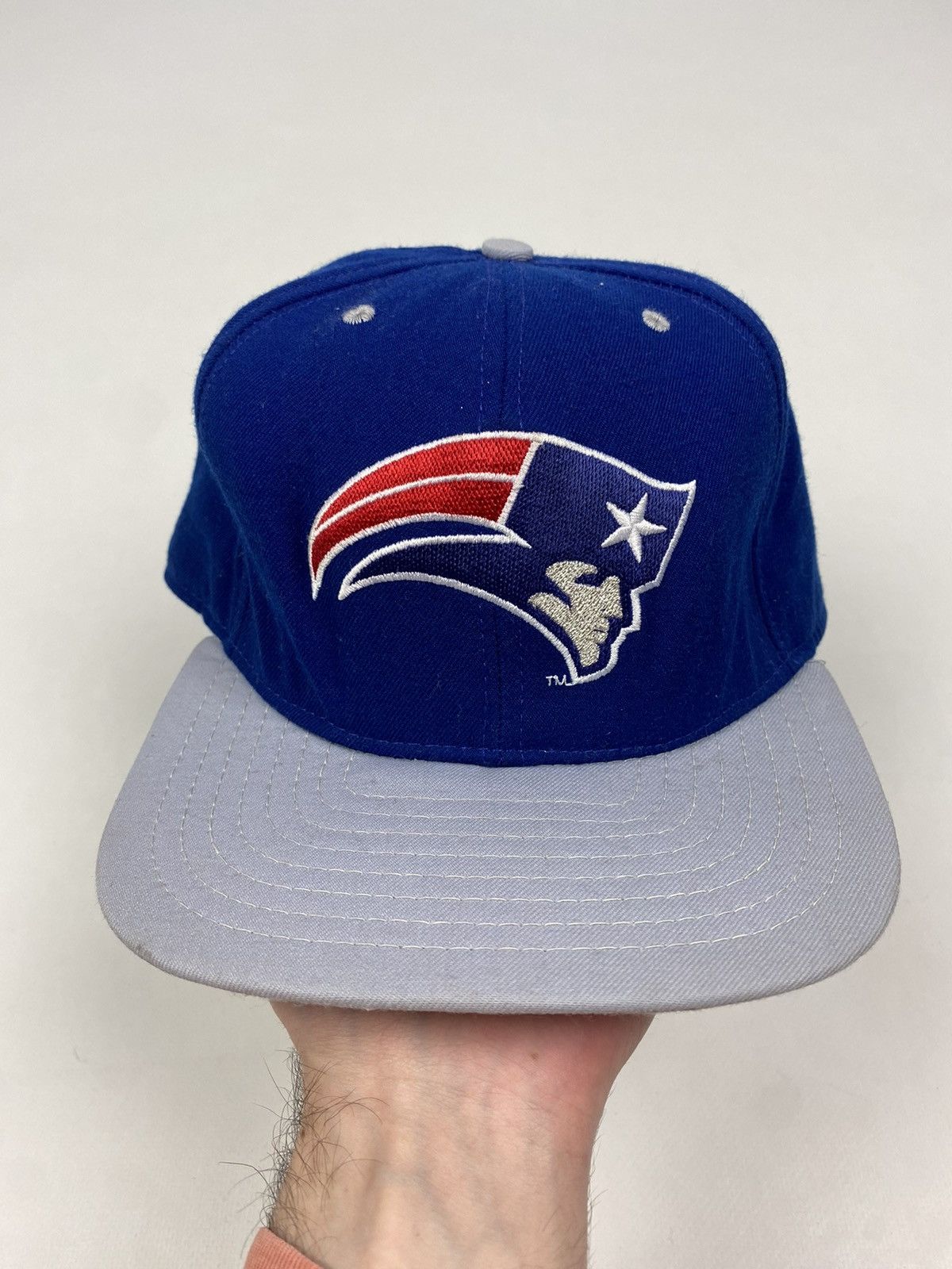 NFL 90s New Era Pro Model New England Patriots Cap Hat USA Size ONE SIZE - 2 Thumbnail