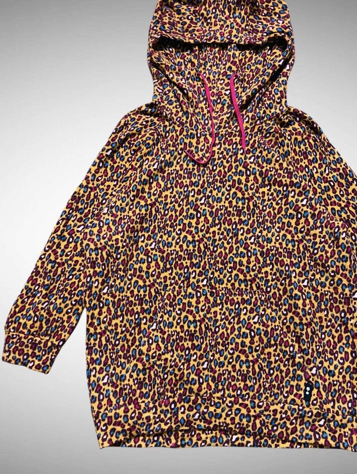 mercibeaucoup Mercibeaucoup Jevous Enprie Leopard Print Oversized Hoodie Size L / US 10 / IT 46 - 5 Thumbnail