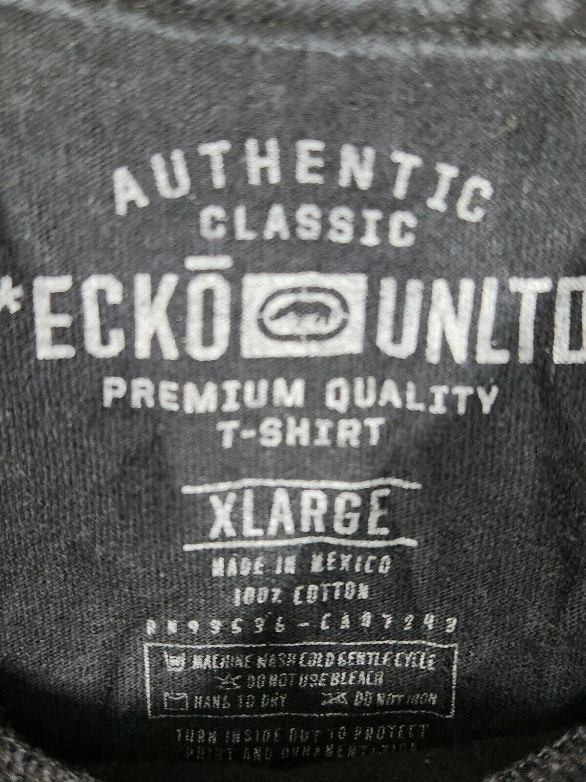 Ecko Unltd. Ecko Unltd. T-Shirt Black w/ Camouflage Rhino size XLarge Size US XL / EU 56 / 4 - 3 Thumbnail