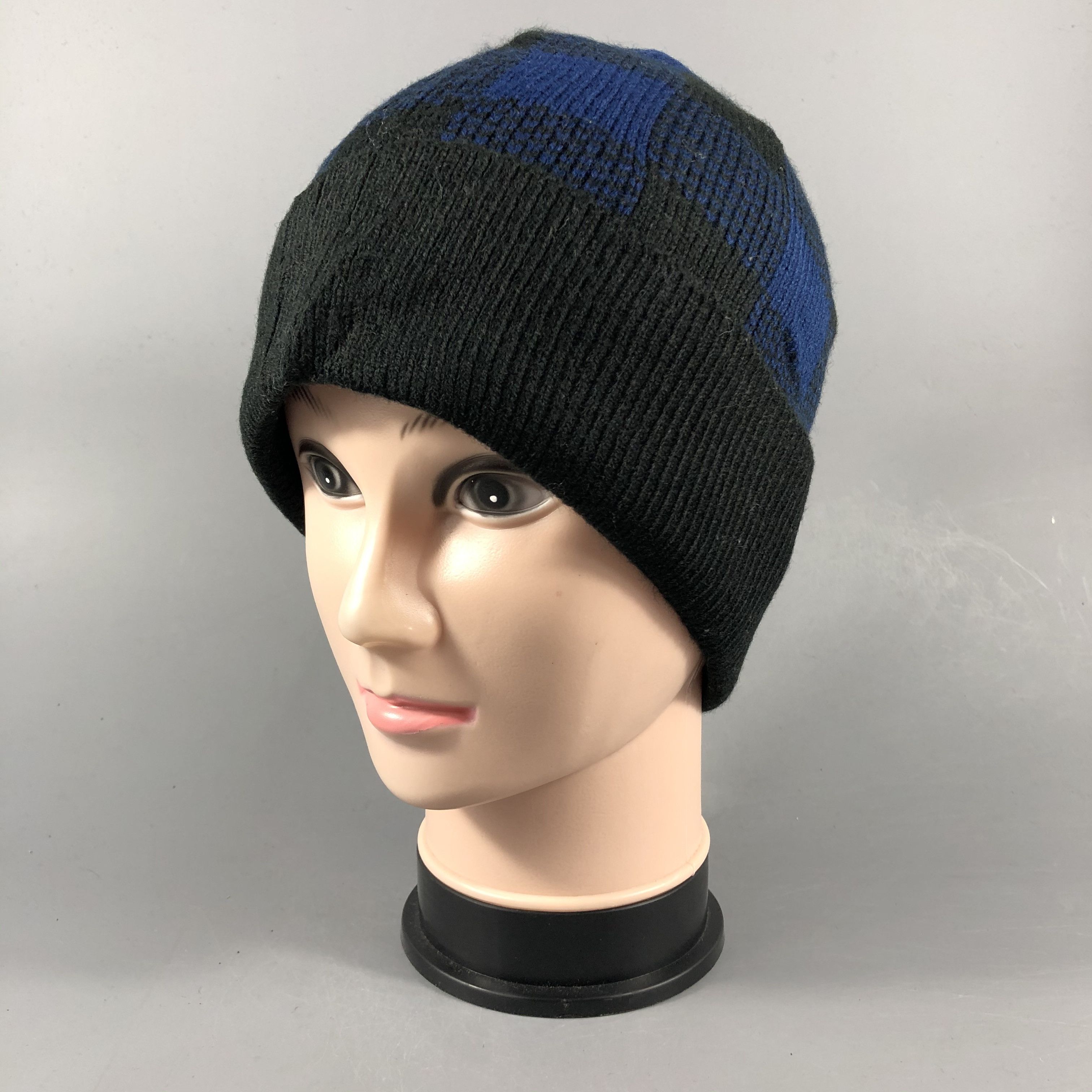 Japanese Brand Japanese Brand Checkerboard Beanie Size ONE SIZE - 2 Thumbnail