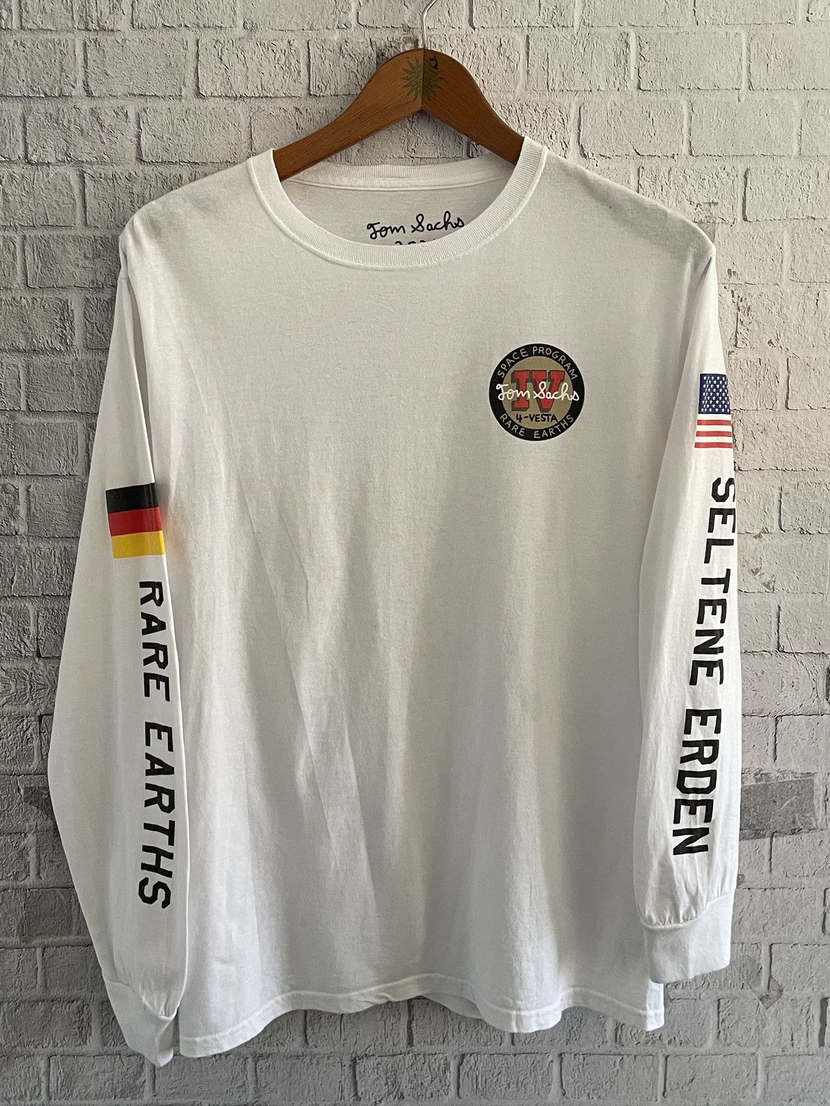 Tom Sachs Tom Sash Space Program Long sleeves Tee Size US M / EU 48-50 / 2 - 3 Thumbnail