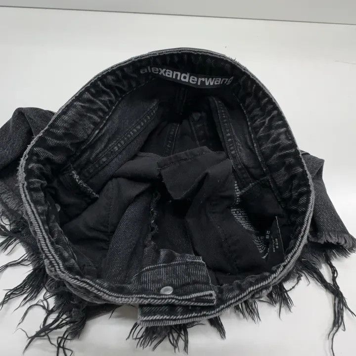 Alexander Wang Alexander Wang Distressed Denim Shorts for Women - Size 26" / US 2 / IT 38 - 5 Thumbnail
