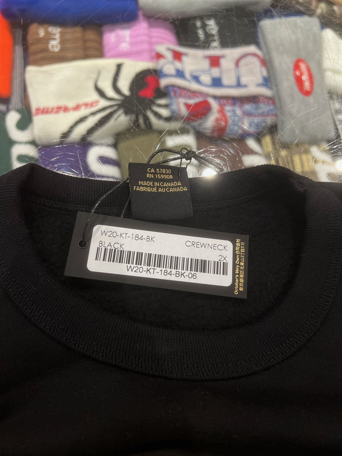 October's Very Own OVO OG Owl Crewneck Black Size: XXL Size US XXL / EU 58 / 5 - 6 Thumbnail