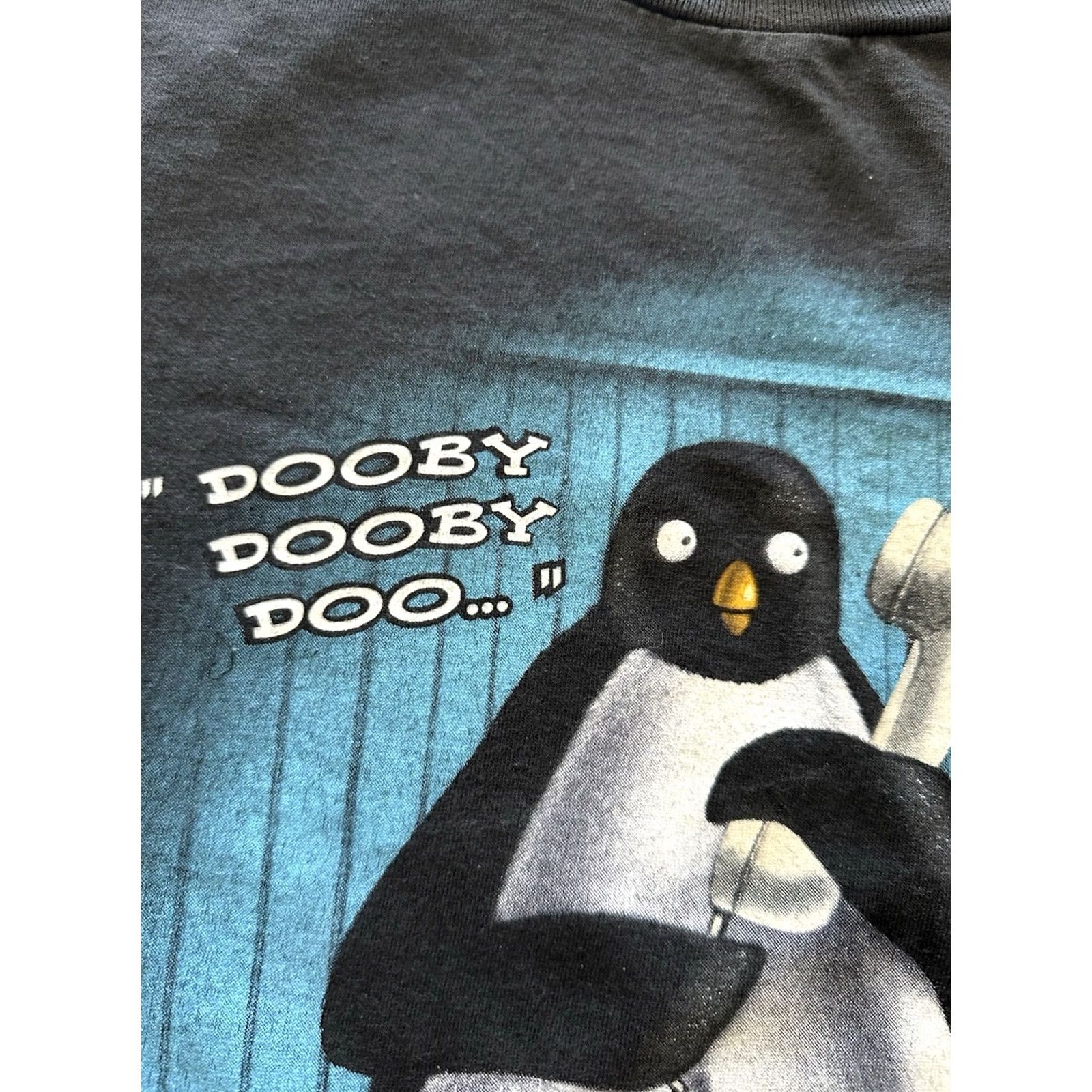 Changes VINTAGE Changes Shirt Mens XL Black Dooby Dooby Doo Beer Promo 90s Crew Neck Short Sleeve Graphic Print Cotton Mens T-Shirt Size US XL / EU 56 / 4 - 4 Thumbnail