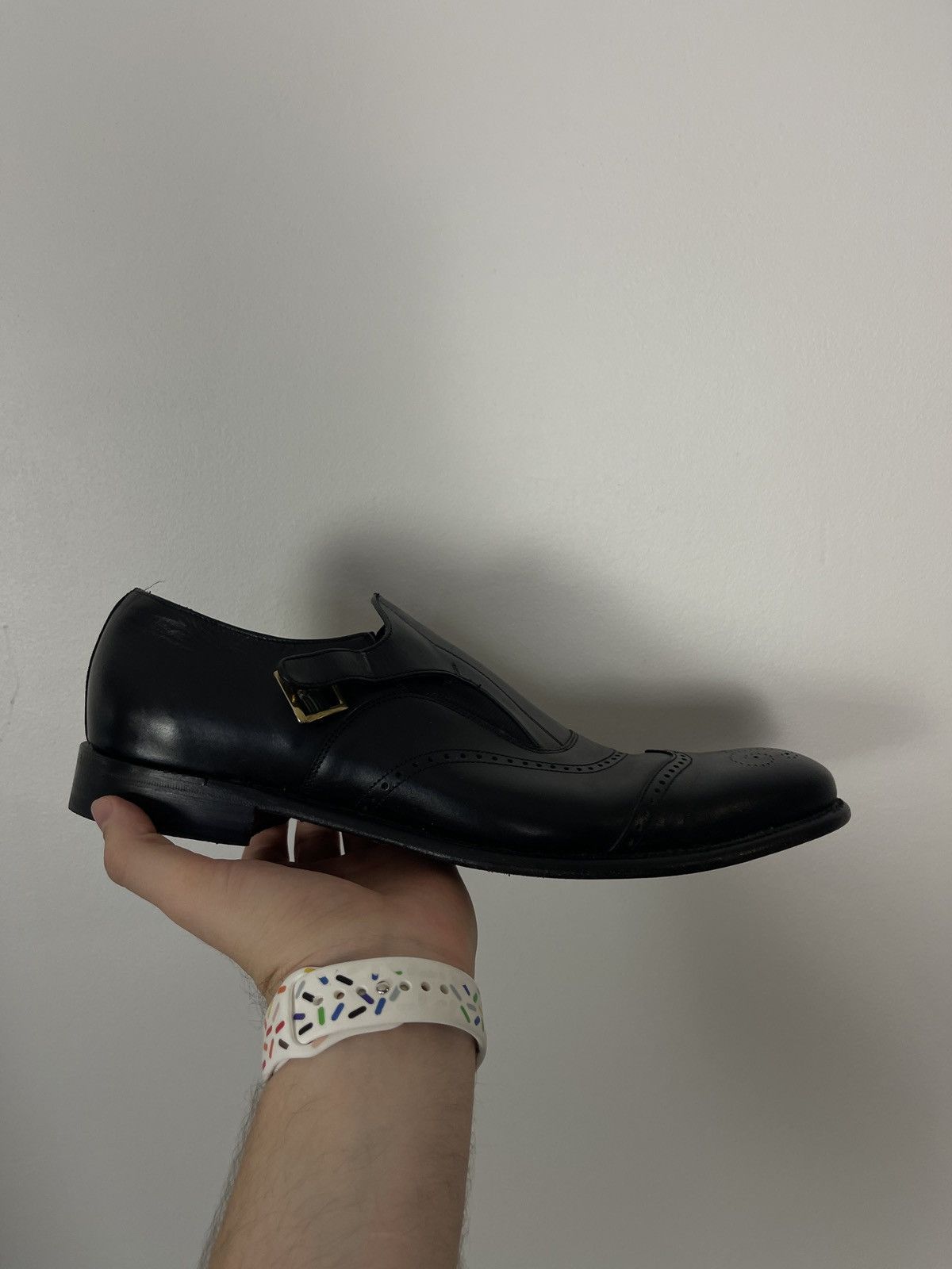 Packer Shoes Parker casual leather shoes men black 9 10 Size US 9.5 / EU 42-43 - 3 Thumbnail