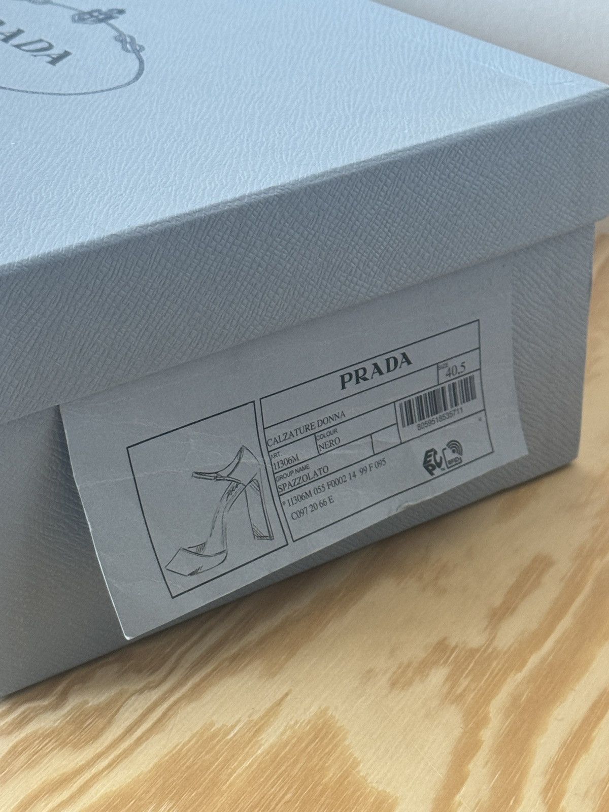 Prada Spazzolato heels Size US 10.5 / IT 40.5 - 6 Thumbnail