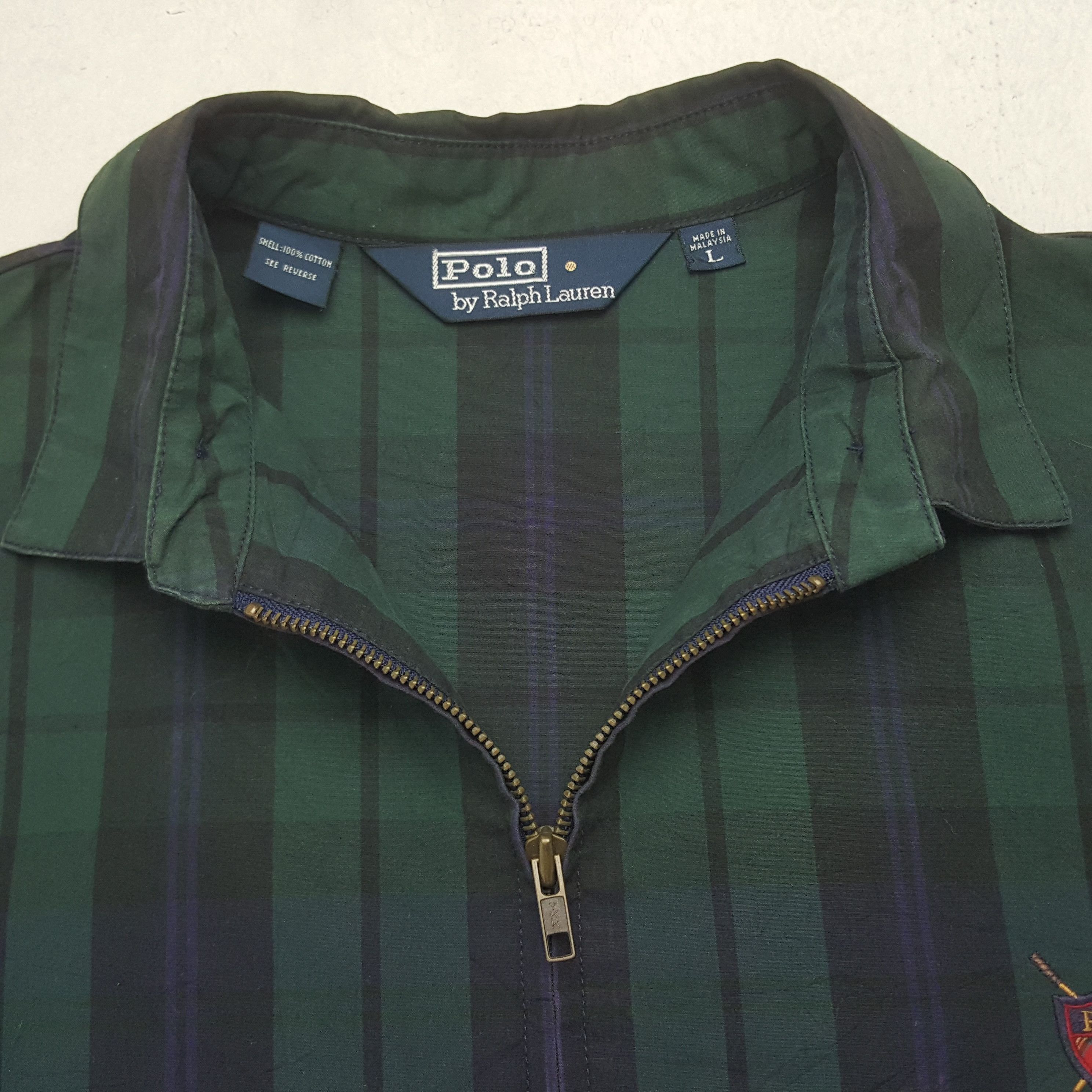 Polo Ralph Lauren Vintage Polo Ralph Lauren Golf Flannel Jacket RR4 Size US XL / EU 56 / 4 - 4 Thumbnail