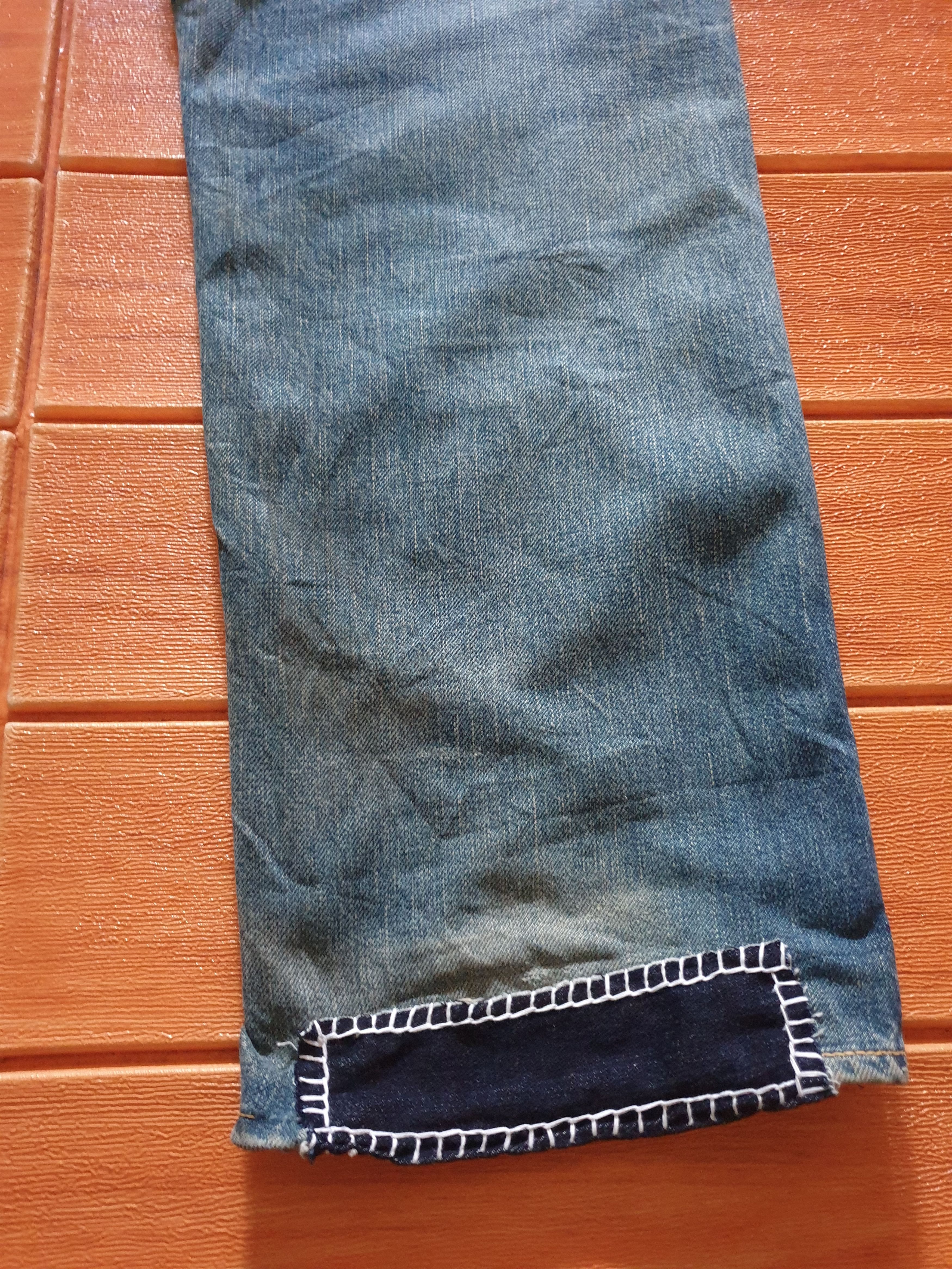 Levi's 💥Vintage Levis big E J22 selvedge shashiko pant Size US 33 - 9 Thumbnail