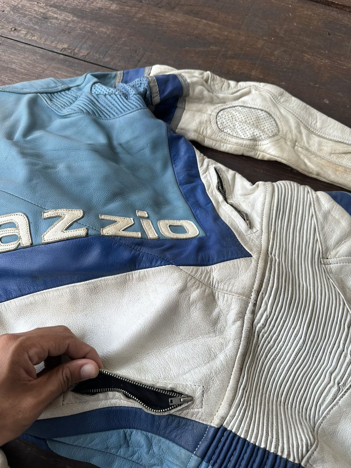Japanese Brand Spazzio leather racing jacket Size US XS / EU 42 / 0 - 16 Thumbnail
