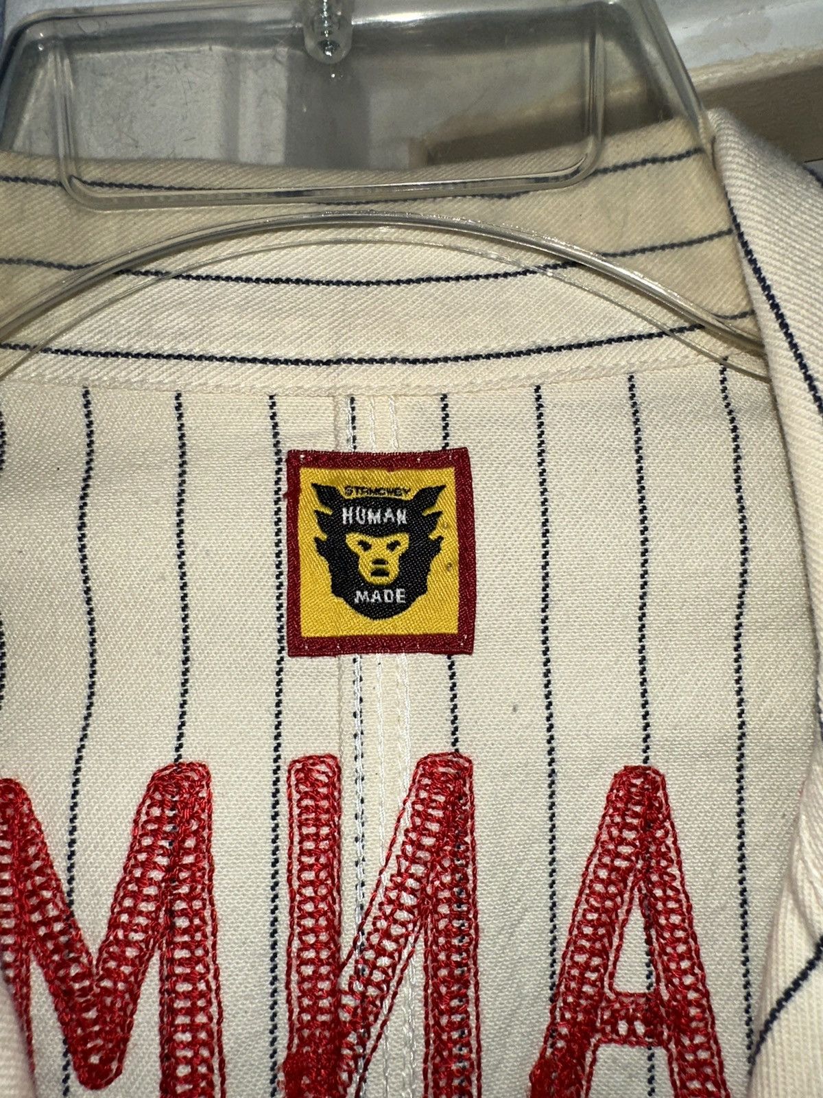 Human Made Human Made Pinstripe Coverall – Rare Size US 32 / EU 48 - 4 Thumbnail