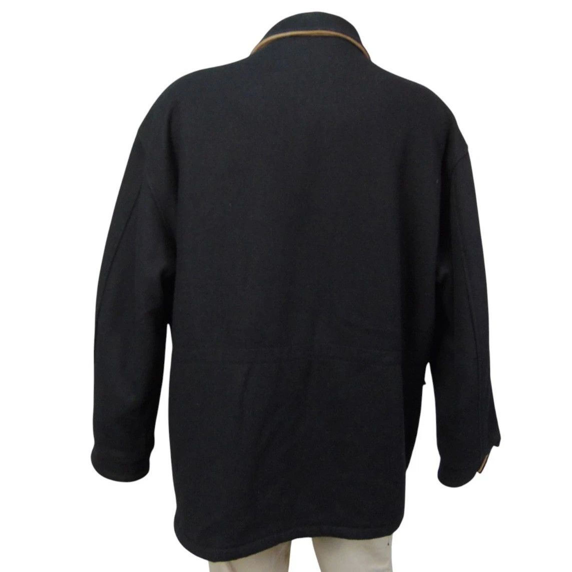 Schott Schott NYC Wool Hunting Jacket Made in USA Black Size 52 Size US XXL / EU 58 / 5 - 8 Thumbnail