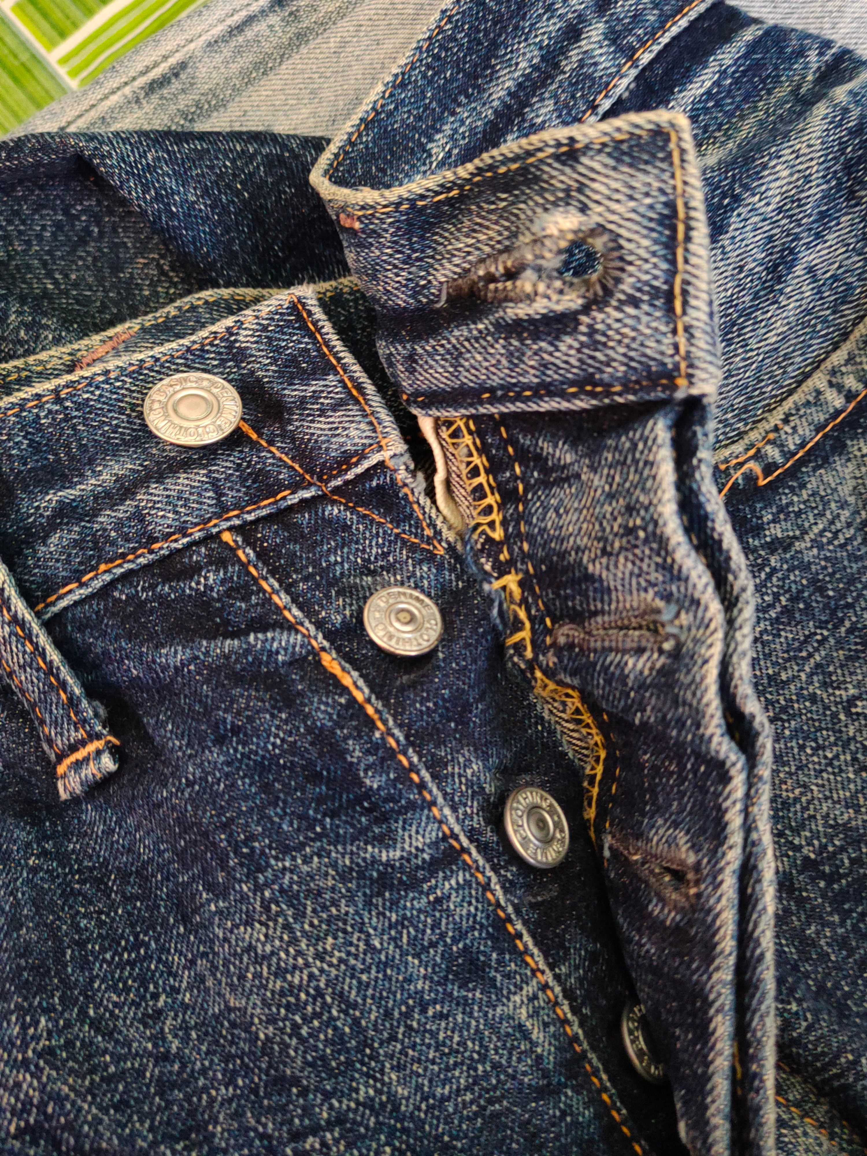 Vintage Denime Japan Vintage Distressed Ripped Jeans #S1705 Size US 31 - 14 Thumbnail