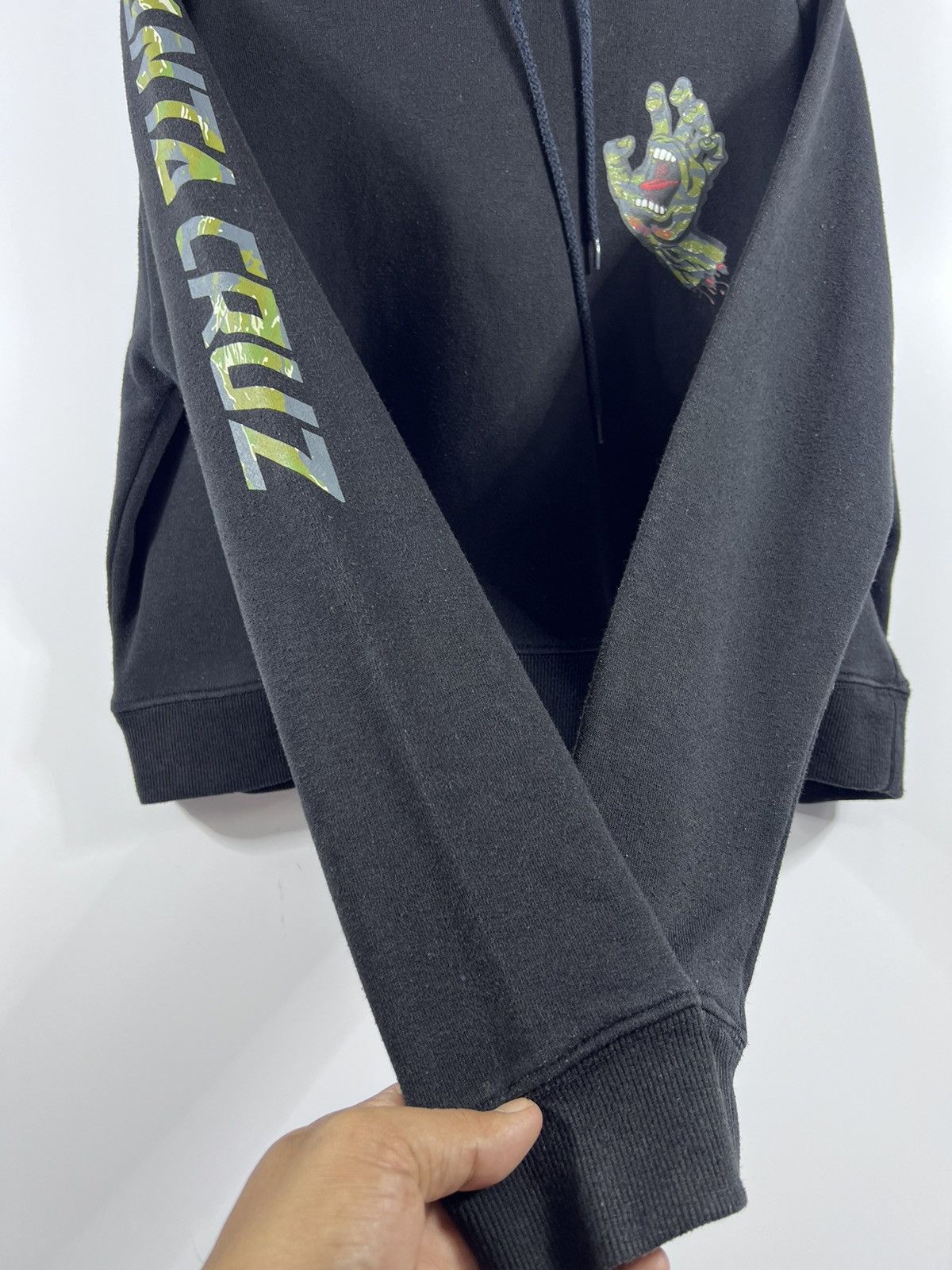 Santa Cruz Skateboards 🛹 Croped Hoodies Santa Cruz Sweatshirt - M Size M / US 6-8 / IT 42-44 - 8 Thumbnail