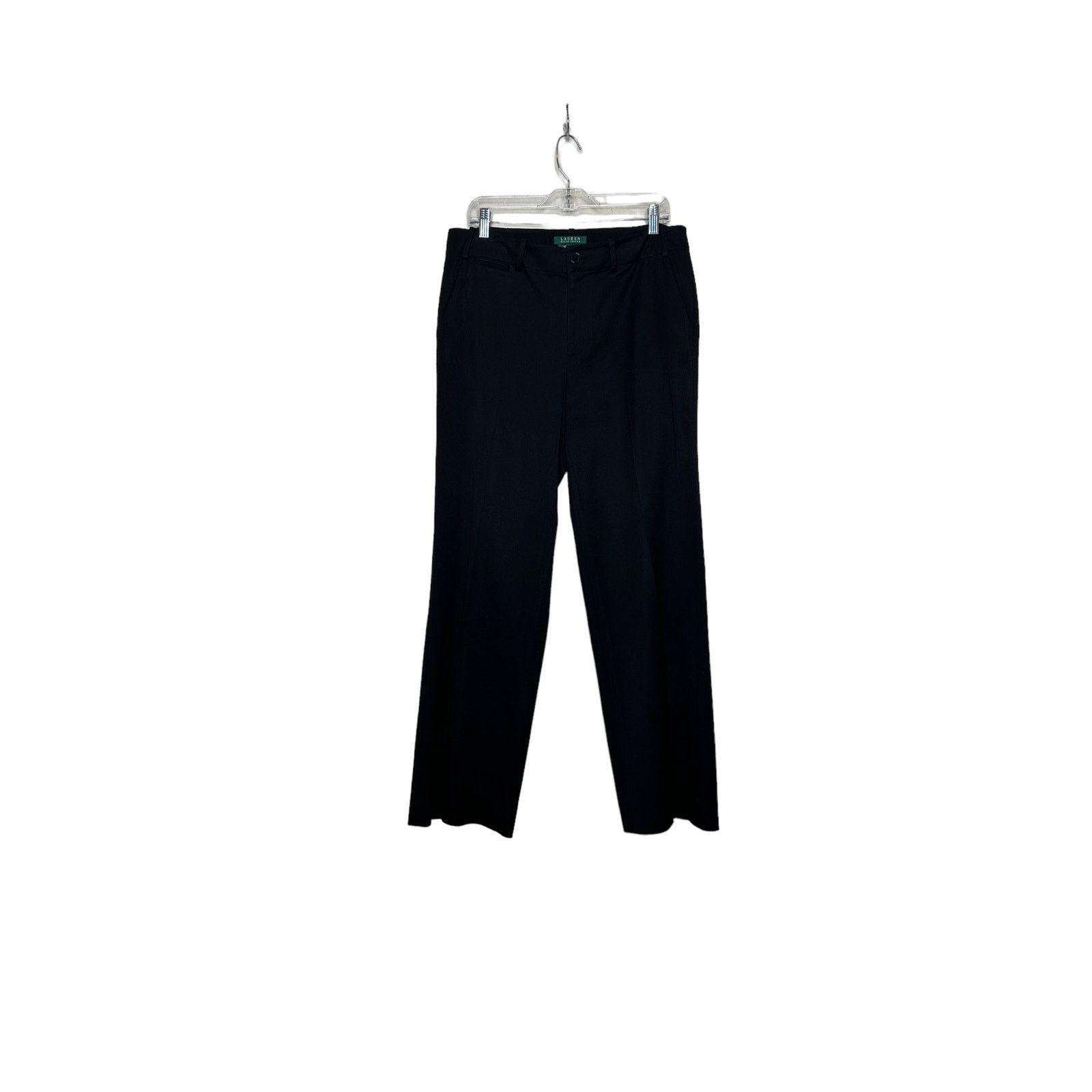 Ralph Lauren Ralph Lauren black flat front pants size 10 Size 32" / US 10 / IT 46 - 7 Thumbnail