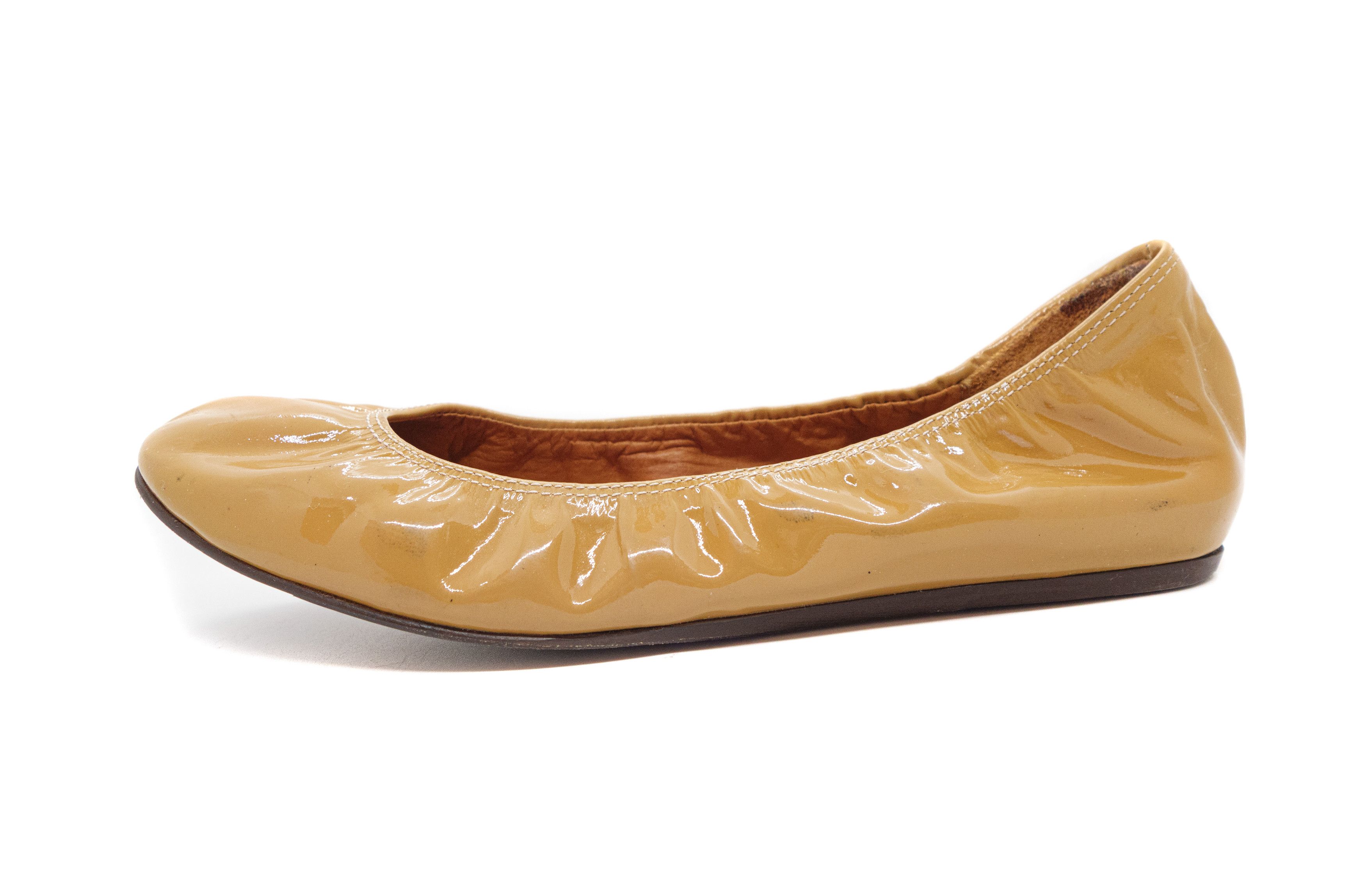 Lanvin 90S Patent Leather Boats Vintage Size US 8 / IT 38 - 1 Thumbnail
