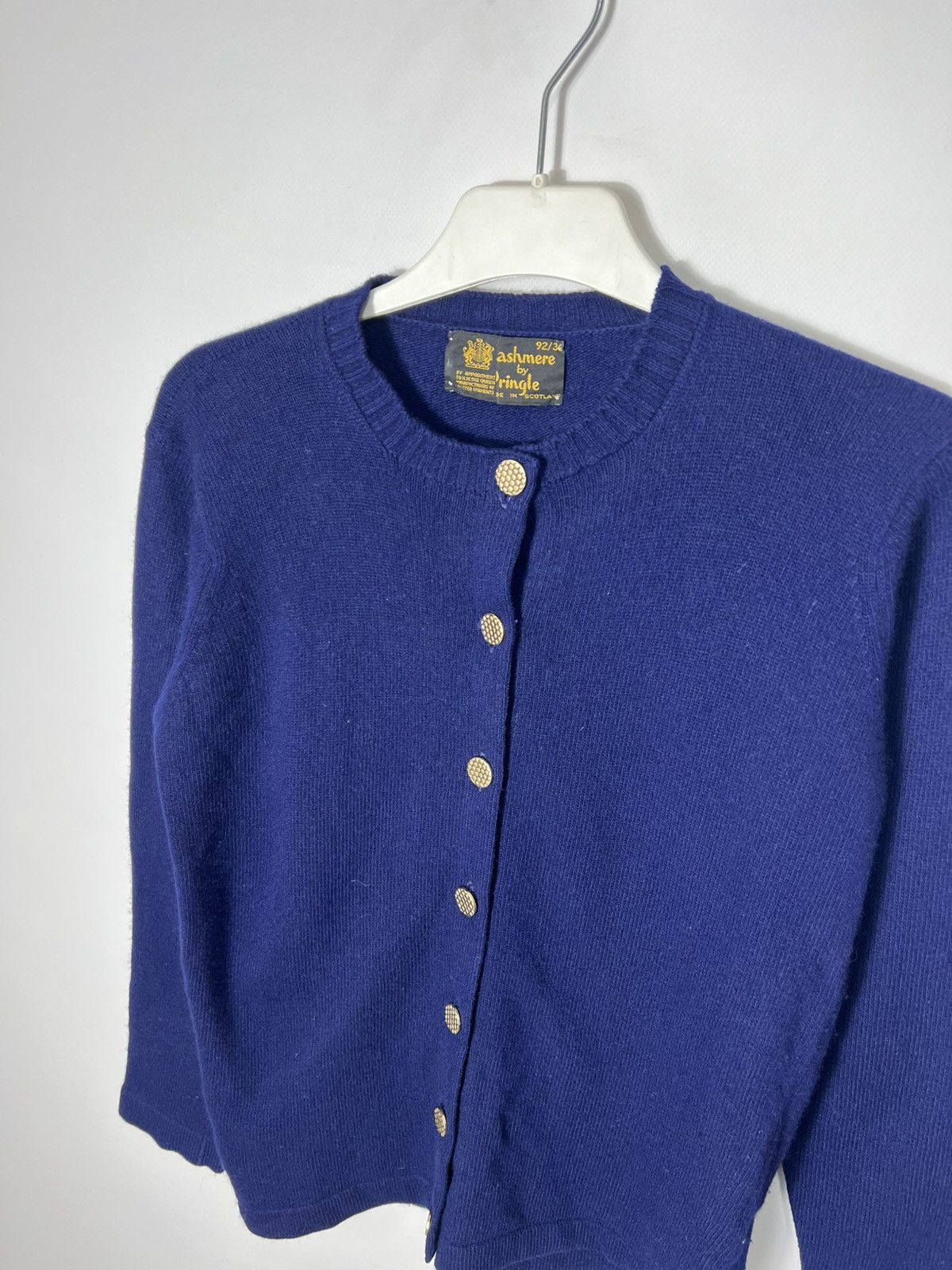 Pringle Of Scotland Vintage luxury Pringle Of Scotland Cashmere Sweater Cardigan Size S / US 4 / IT 40 - 2 Thumbnail