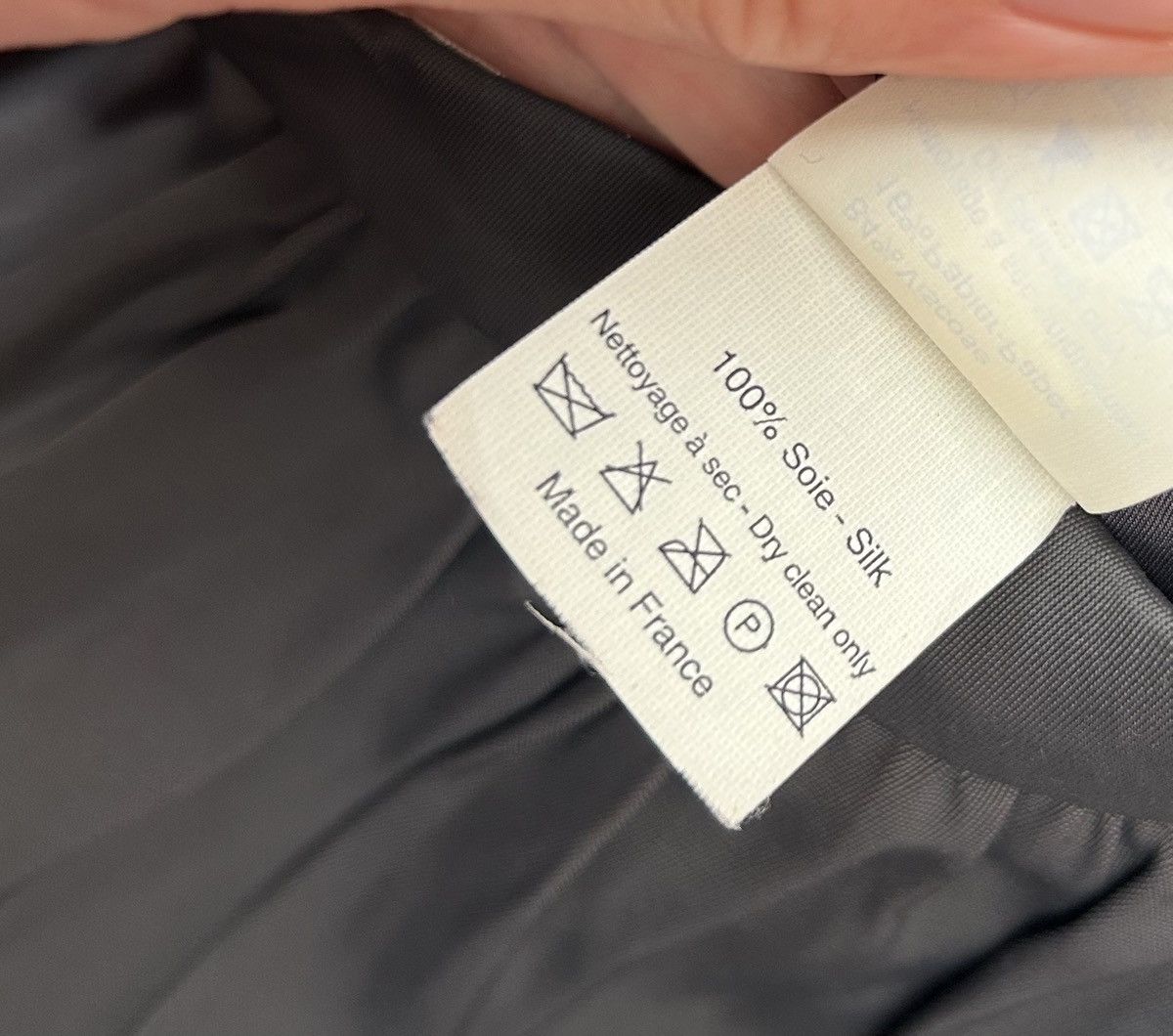 Lanvin × Vintage Lanvin Paris Eté 2007 Silk Front Snap Pocket Detail Skirt Size 27" / US 4 / IT 40 - 8 Thumbnail