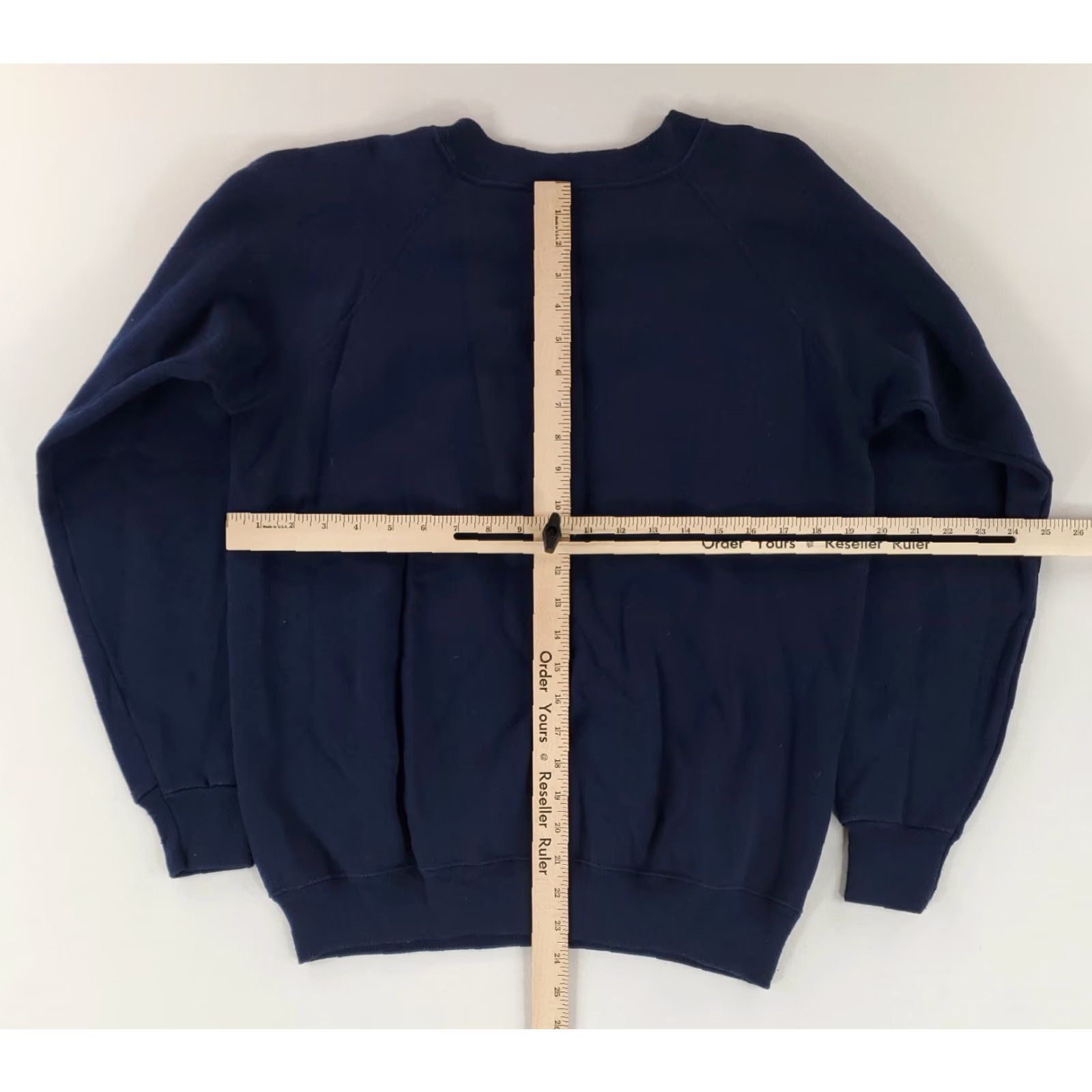 Hanes VINTAGE Hanes Activewear Sweatshirt Blue Long Sleeve Pullover Made USA Mens L Mens Size US L / EU 52-54 / 3 - 7 Thumbnail
