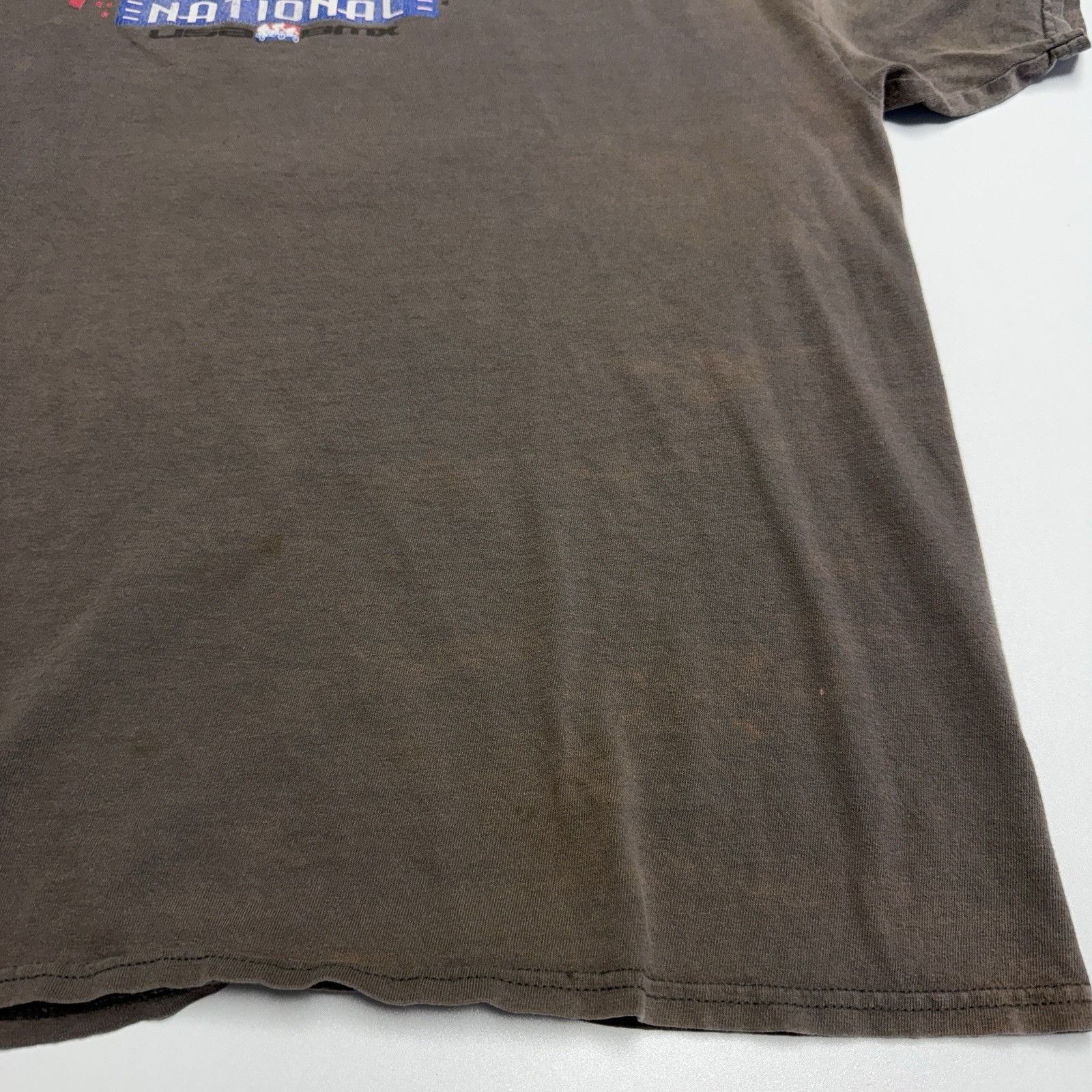 Vintage USA BMX Las Vegas Nationals T Shirt Mens 2XL Gray Short Slee Size US XXL / EU 58 / 5 - 8 Thumbnail