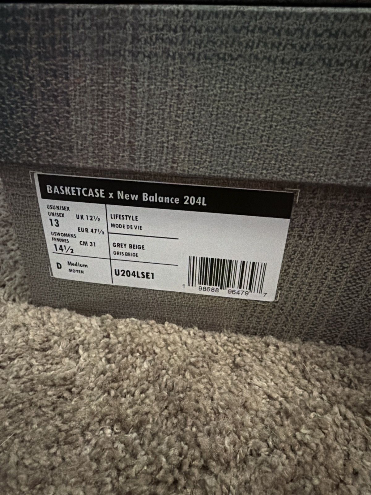 New Balance New Balance 204L Basketcase Grey Size US 13 / EU 46 - 8 Thumbnail