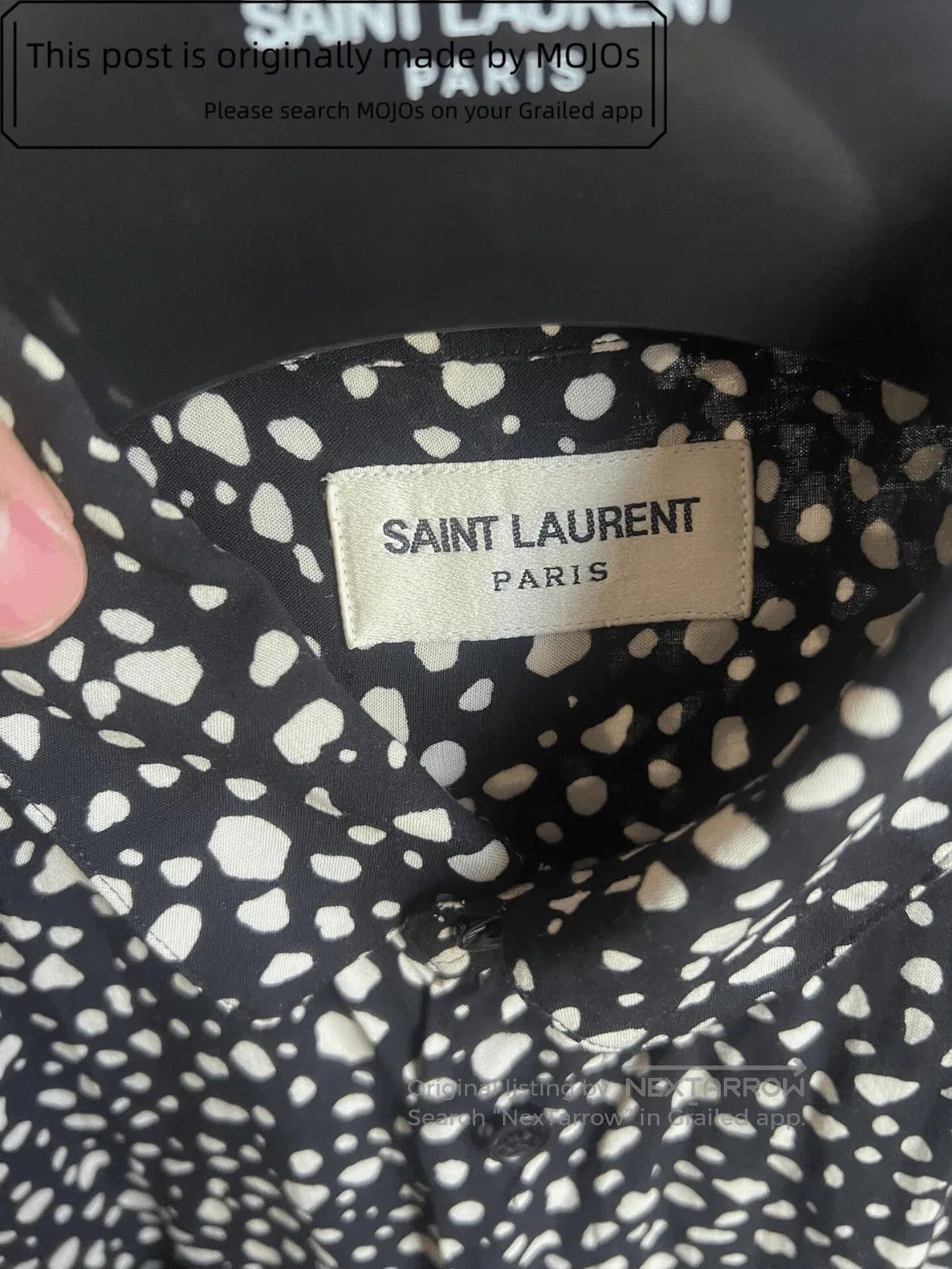 Saint Laurent Paris Sz 39 Saint Laurent Paris 20SS Leopard Shirt mojos150824. Size US M / EU 48-50 / 2 - 4 Thumbnail