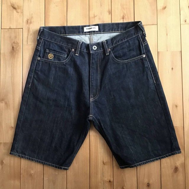 Bape BAPE Champion embroidered denim shorts a bathing ape ★size M Size US 32 / EU 48 - 2 Thumbnail