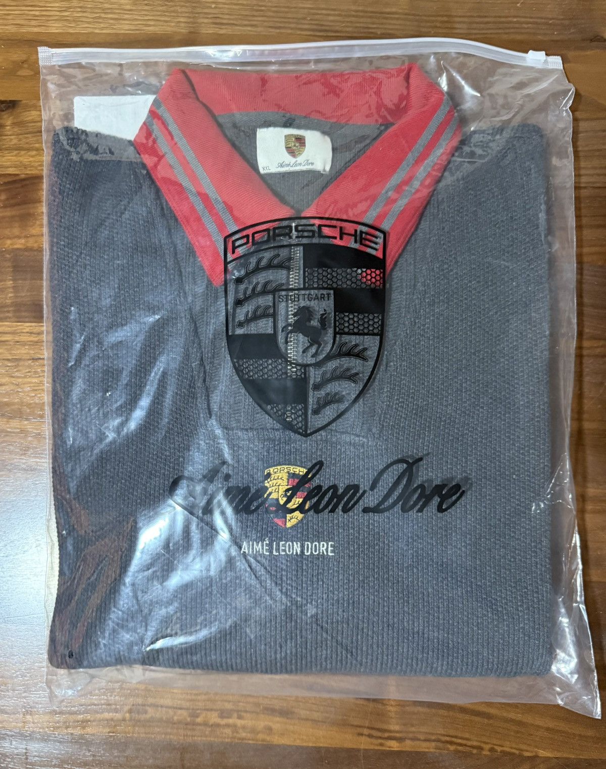 Aime Leon Dore × Porsche Design Aime Leon Dore Porsche Jacquard Collar Quarter Zip Pullover Size US XXL / EU 58 / 5 - 4 Thumbnail