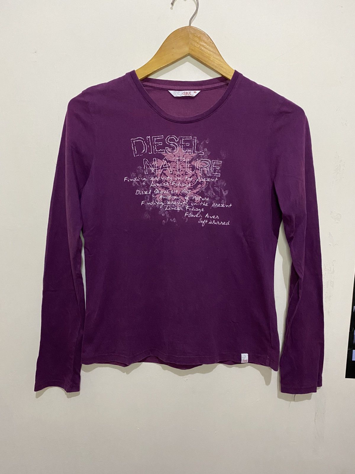 If Six Was Nine Vintage Y2K Loong Sleve Diesel Size XL / US 12-14 / IT 48-50 - 1 Thumbnail