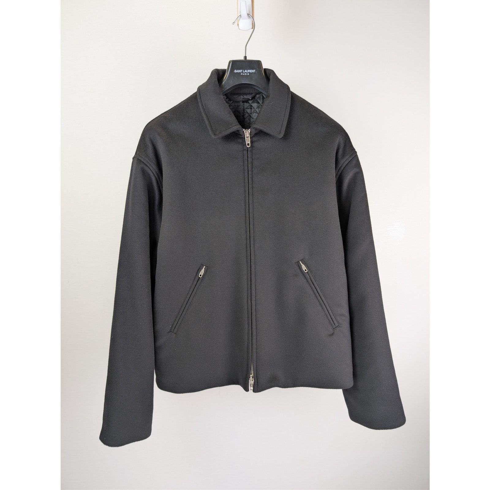 Balenciaga o1rshd1 Zipper Jacket in Black Size US M / EU 48-50 / 2 - 2 Thumbnail