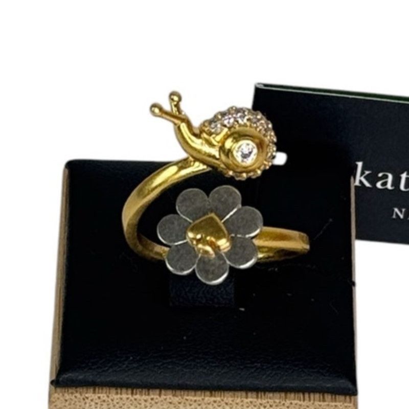 Kate Spade Kate spade Garden Glam Snail By-pass Ring size 6 Size ONE SIZE - 1 Thumbnail