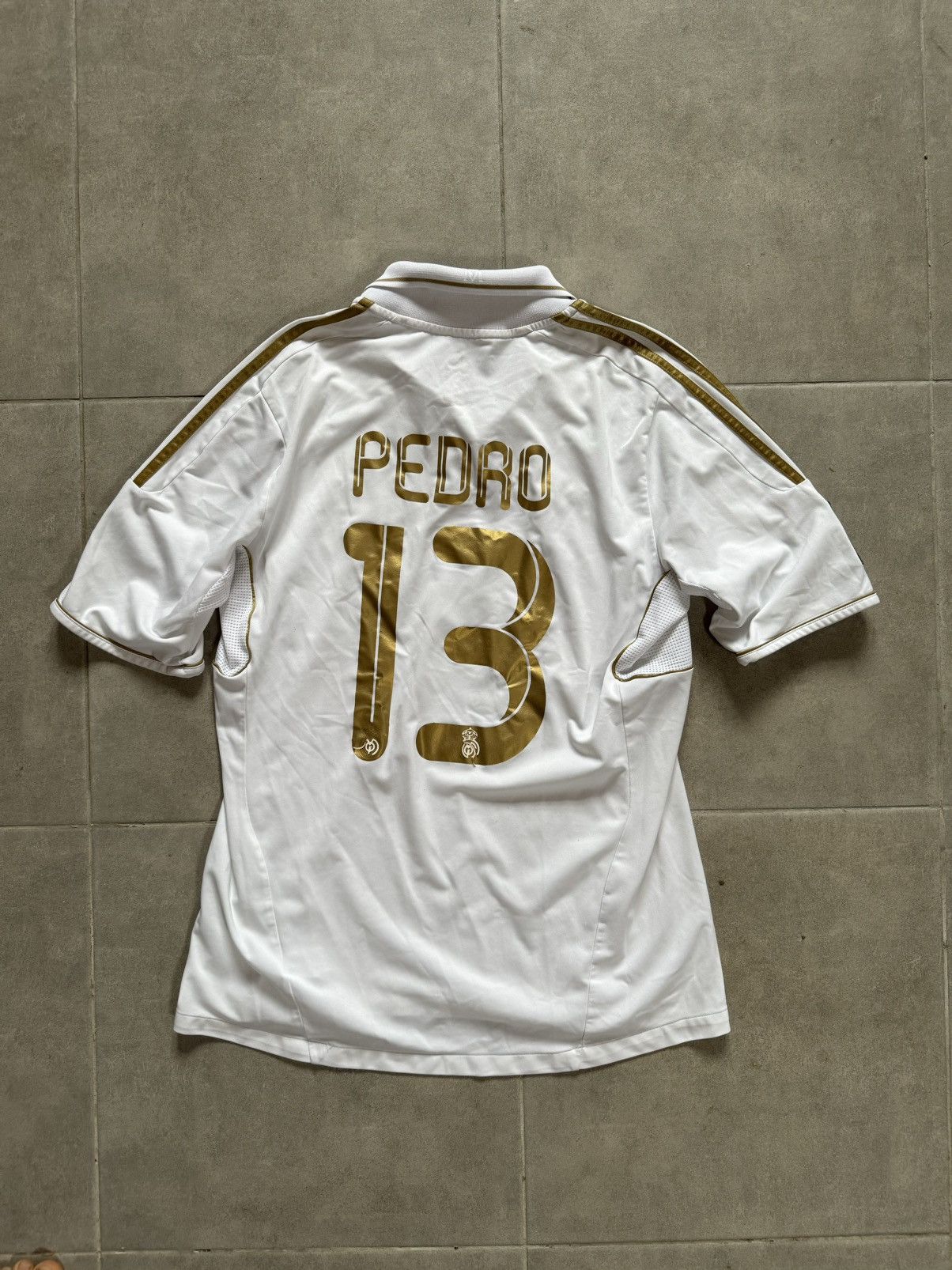 Adidas 2011 Adidas Real Madrid #13 Pedro soccer jersey kit Size US L / EU 52-54 / 3 - 13 Thumbnail