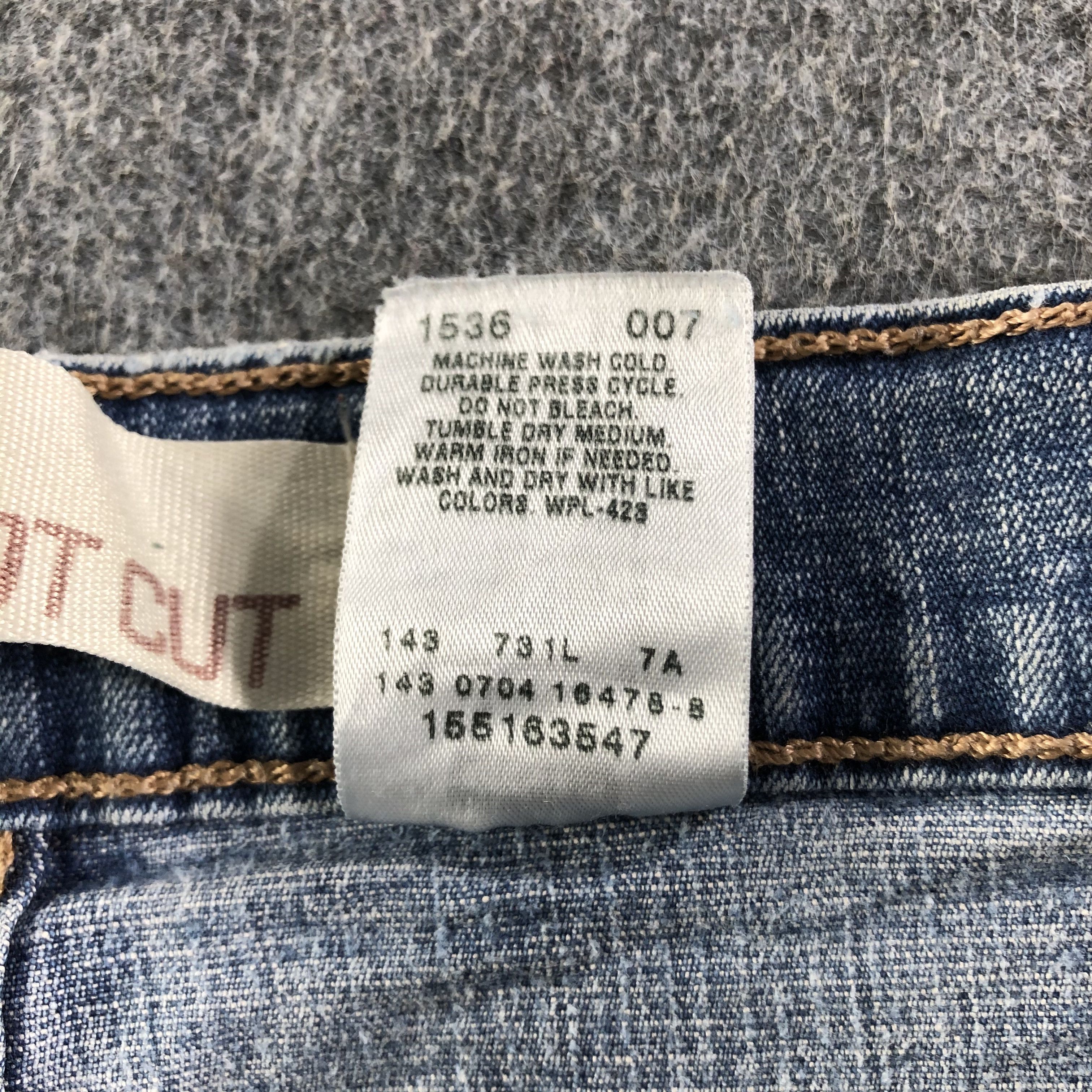 Levi's Vintage Blue Wash Levis 515 Jeans-J3090 Size US 35 - 11 Thumbnail