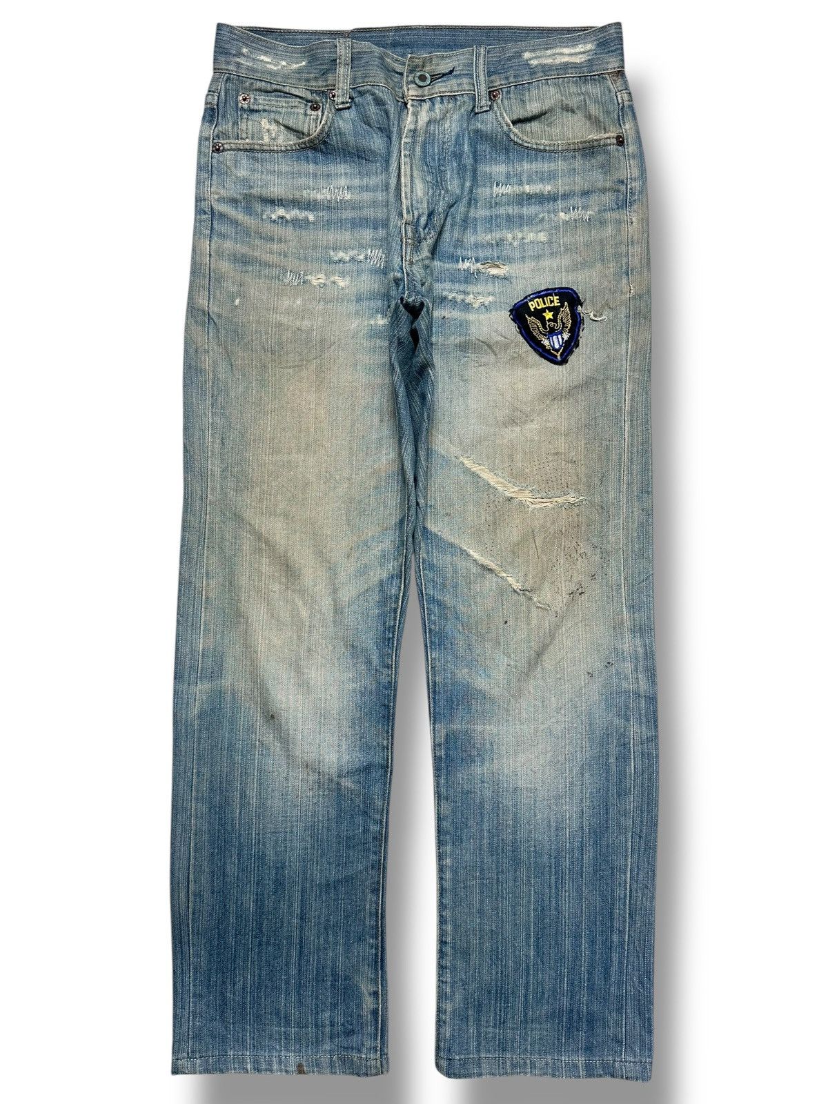 Levi's Levi’s 501 Vintage Distressed Straight Leg Mudwash & Faded Size US 31 - 1 Thumbnail