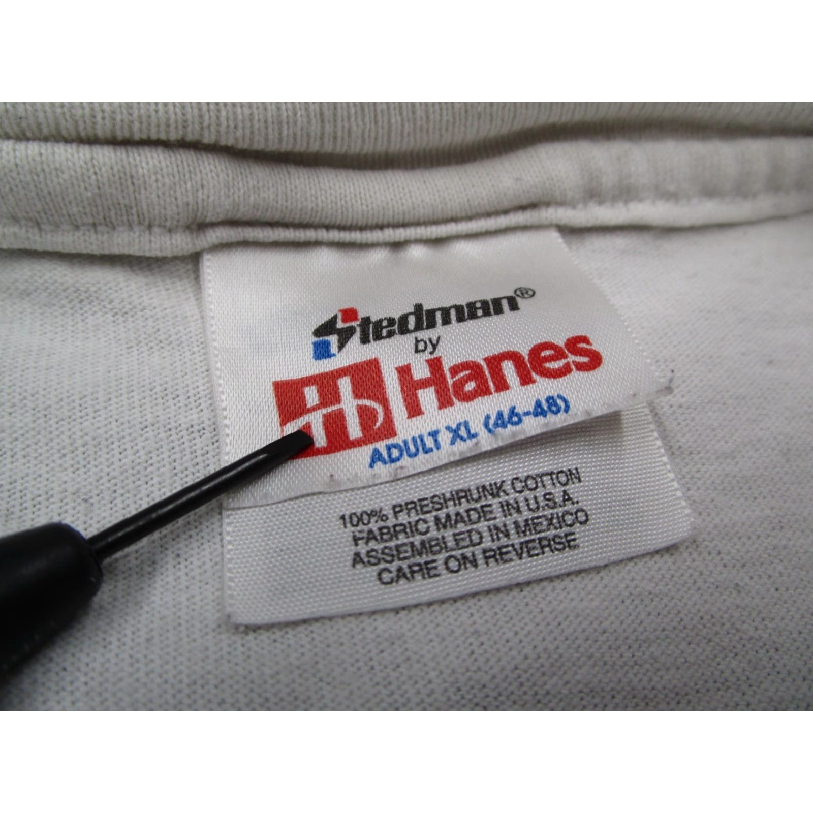 NASCAR VINTAGE NASCAR Shirt Mens XL White STEDMAN Hanes Ken Schrader M&Ms Graphic 2000s Cars Sports T-Shirt Mens XL White Size US XL / EU 56 / 4 - 3 Thumbnail