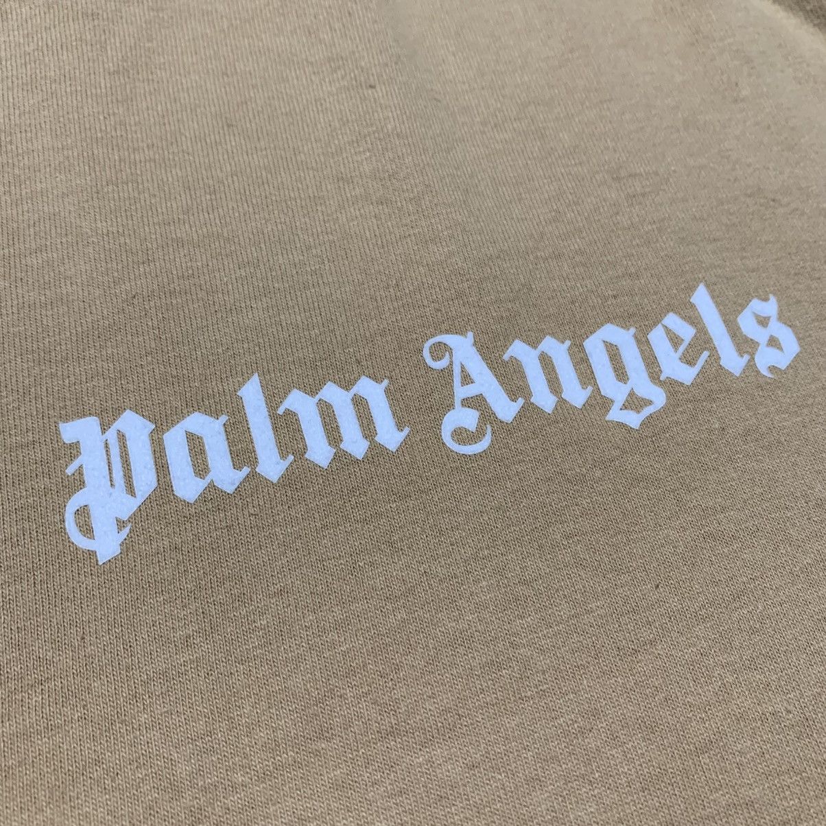 Palm Angels Palm Angels Small Classic Logo Tan Brown Tee Size US S / EU 44-46 / 1 - 4 Thumbnail