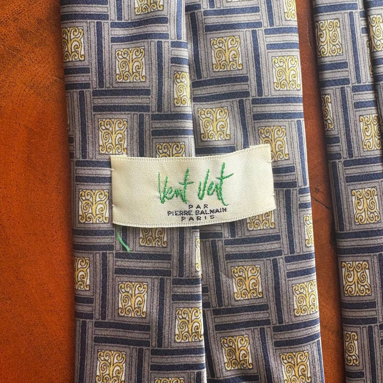 Pierre Balmain Pierre Balmain Paris PAR Vent Vent Necktie Size ONE SIZE - 7 Thumbnail