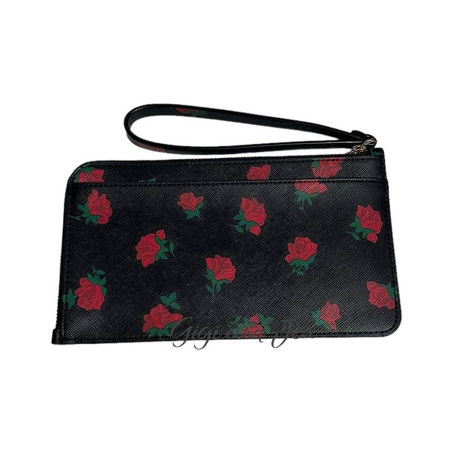 Kate Spade Kate spade Lucy Rose Toss Medium L-Zip Wristlet Size ONE SIZE - 2 Thumbnail