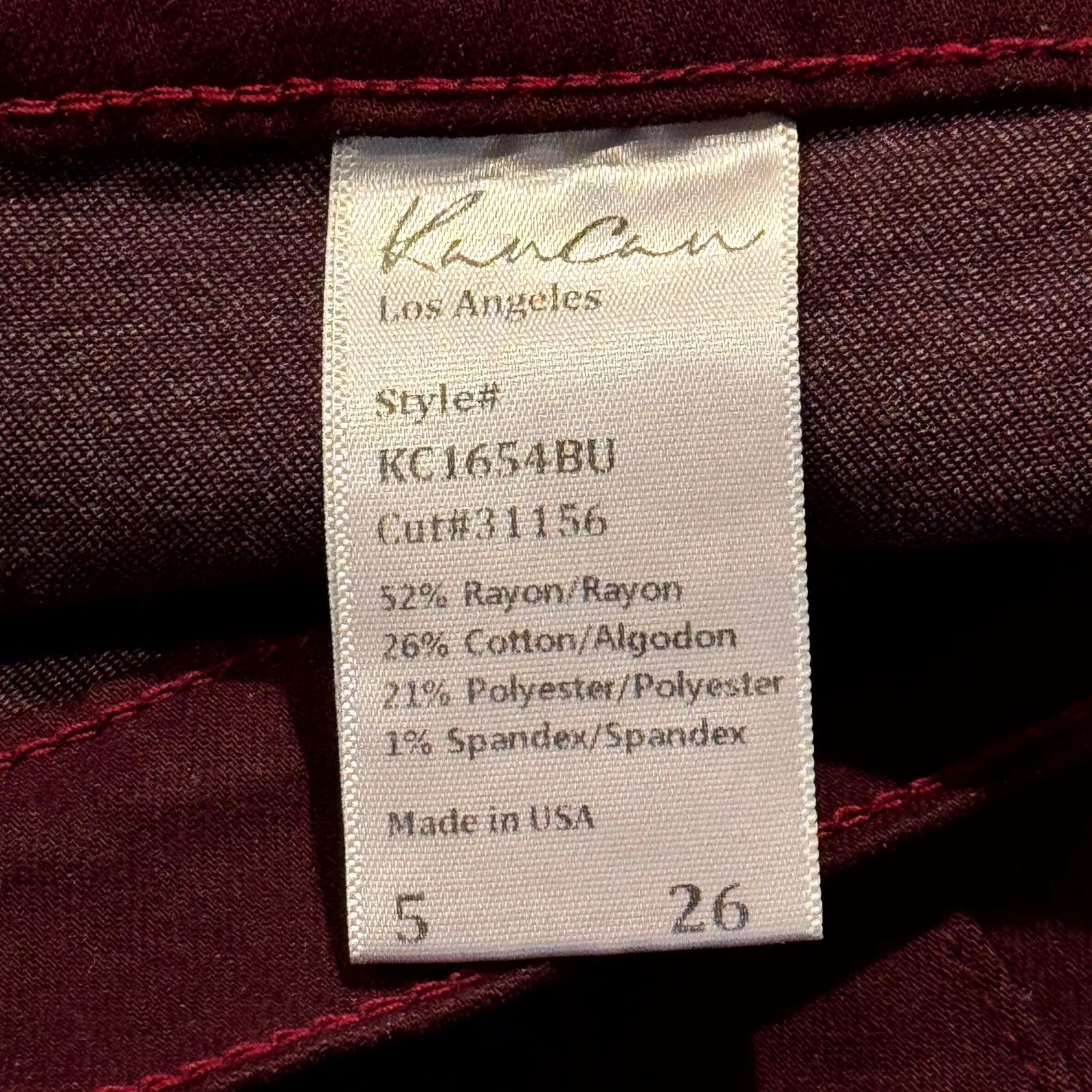 Kancan USA NWT Kancan Jeans Super Skinny Distressed Low Rise 5/26 Y2K Size 26" / US 2 / IT 38 - 4 Thumbnail
