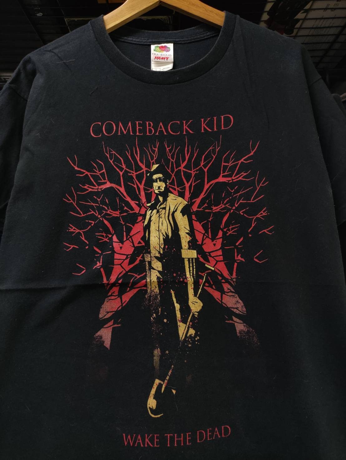 Band Tees Vtg 00's Comeback Kid " Wake The Dead " Single Promo T-Shirt Size US L / EU 52-54 / 3 - 1 Thumbnail