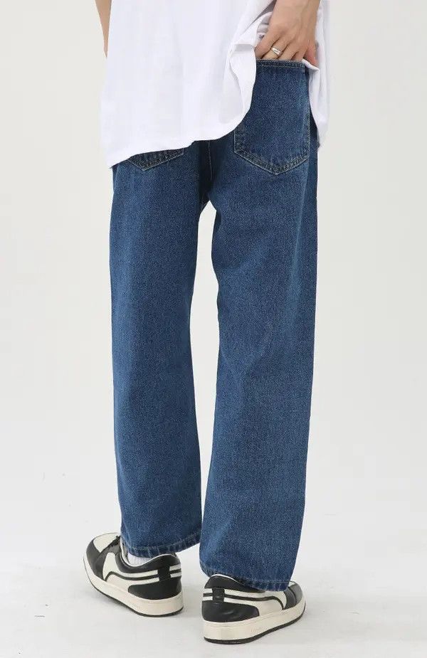 Japanese Brand Megumi x Mayu Blue trendy casual straight jeans Size US 32 / EU 48 - 5 Thumbnail