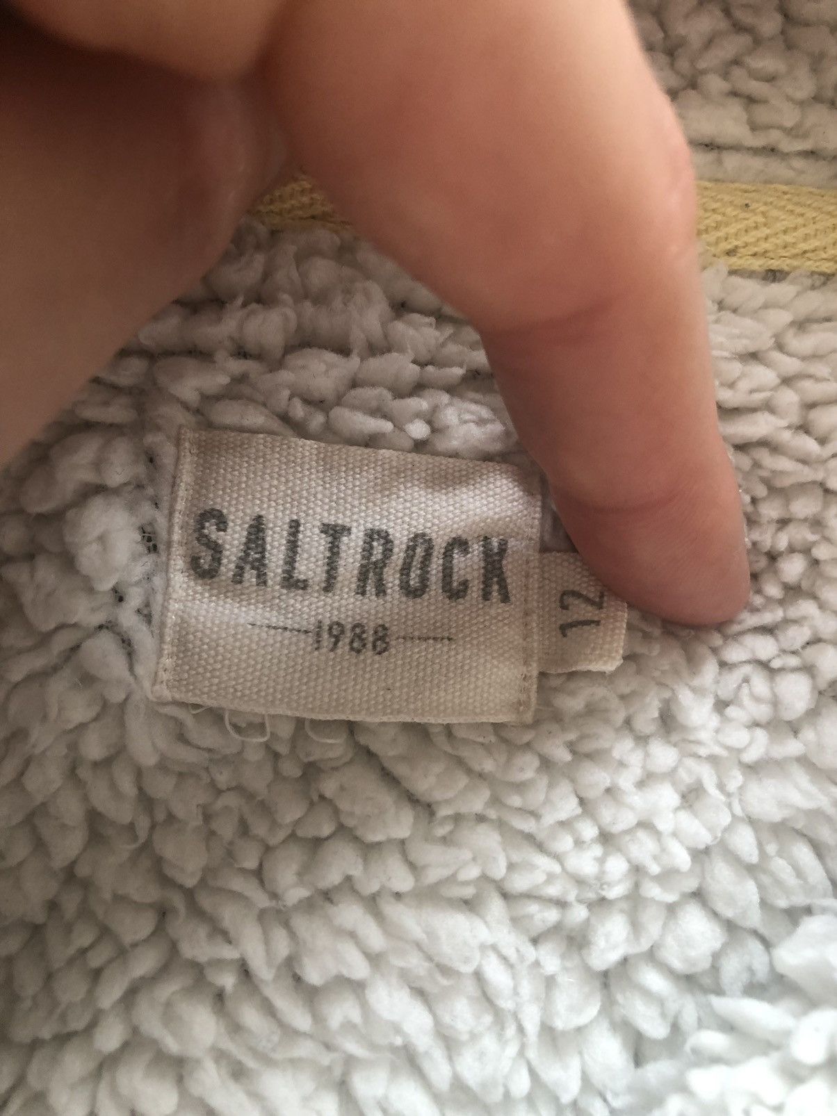 Vintage SALTROCK VINTAGE CLASSIC QUALITY ZIP SWEATSHIRT HOODIE Size US L / EU 52-54 / 3 - 5 Thumbnail