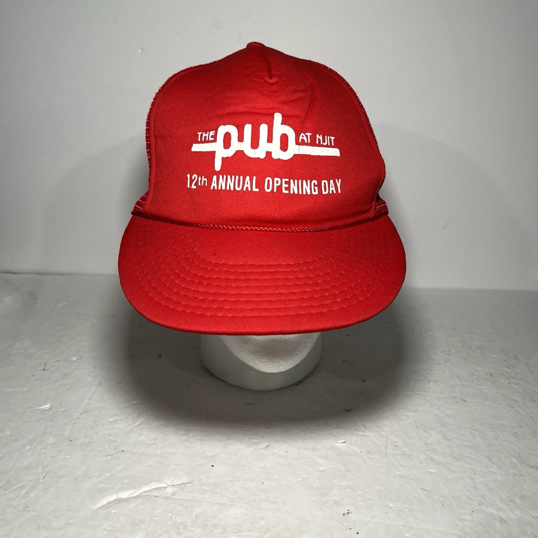 Roper The Pub At NJIT 12th Annual Opening Day Rope Trucker Hat Size ONE SIZE - 2 Thumbnail