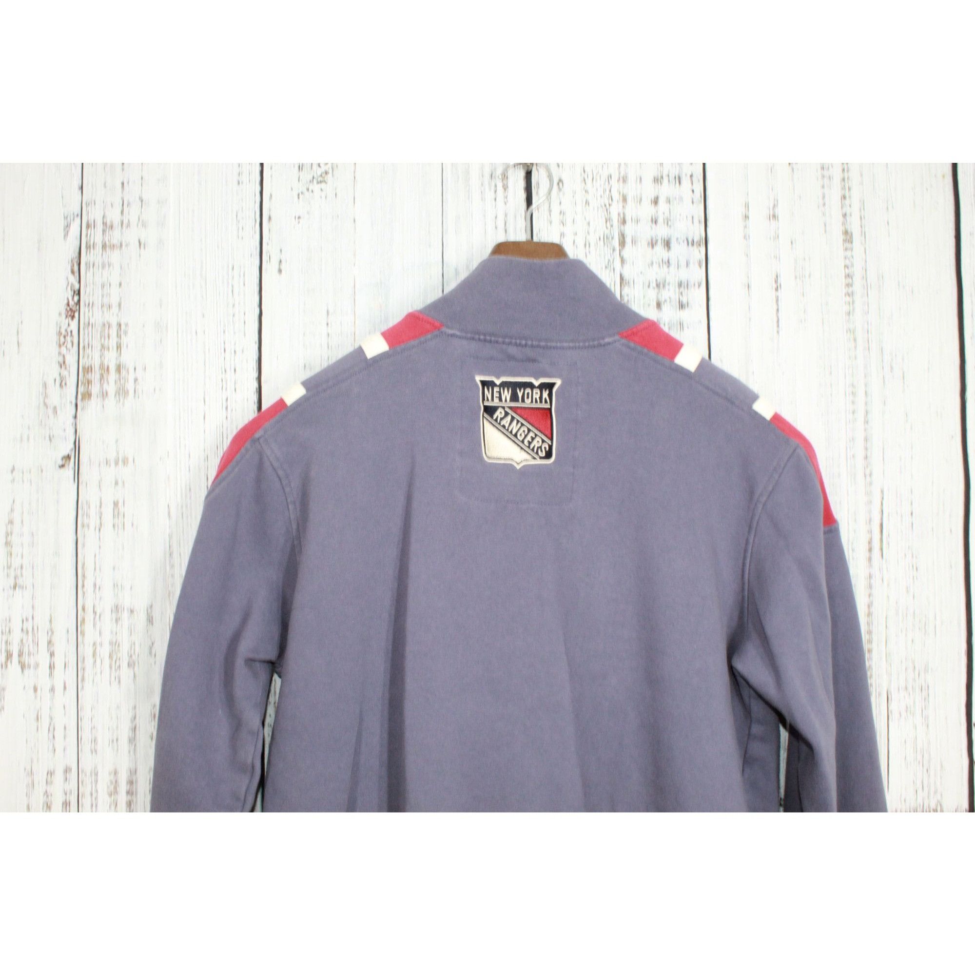 Other Old Time Hockey NY Rangers Full Zip Jacket Blue L Size US L / EU 52-54 / 3 - 9 Thumbnail