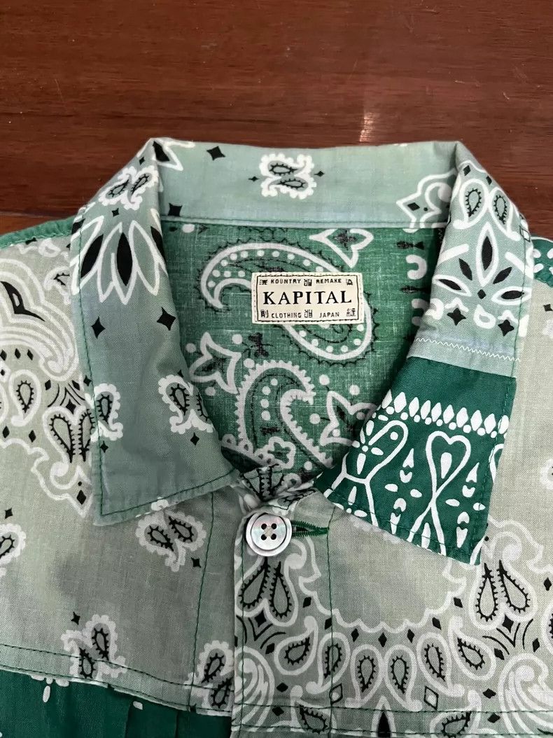 Kapital Kapital Cashew flower shirt jacket 2505-Nextarrow Size US XL / EU 56 / 4 - 3 Thumbnail