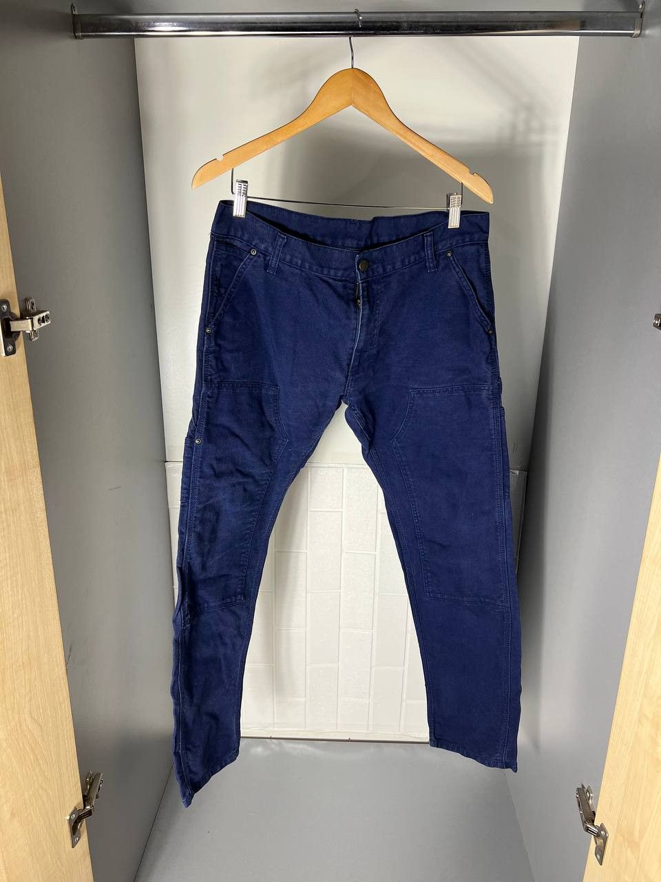 Carhartt Wip VINTAGE CARHARTT WIP WORK DESIGNER RETRO PANTS CASUAL SK8 Size US 33 - 5 Thumbnail
