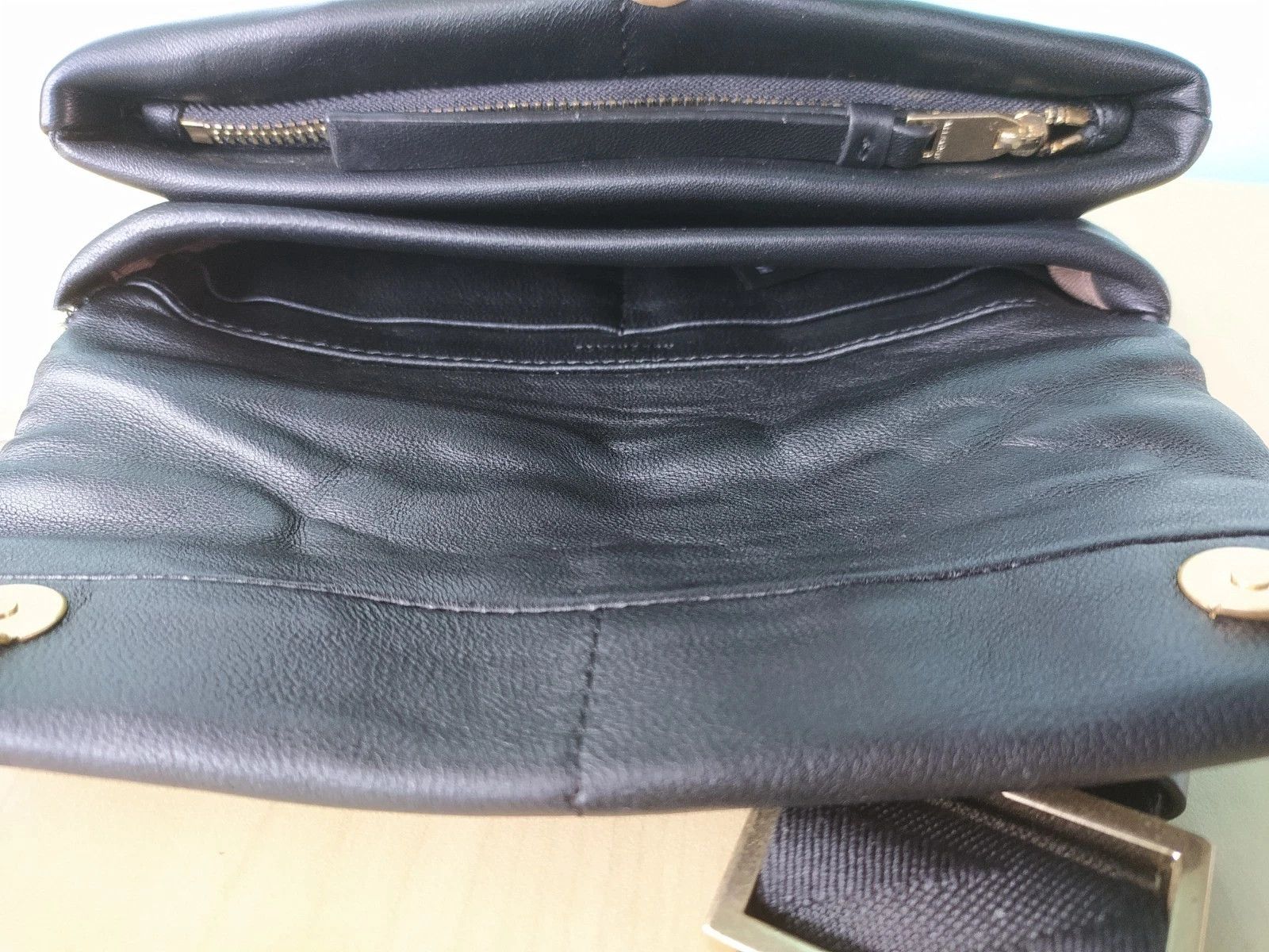 Allsaints ALLSAINTS Ezra quilt Leather Crossbody Bag FTP - 8042 Size ONE SIZE - 9 Thumbnail