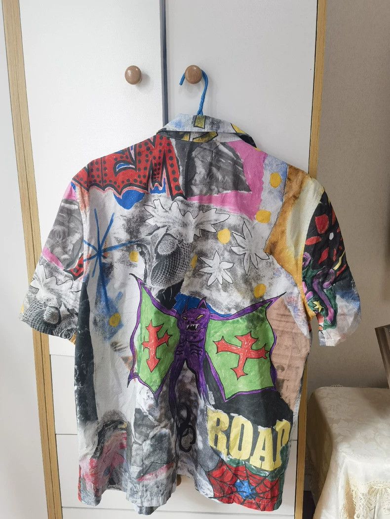 Our Legacy Our Legacy size52 Tattoo Death God Ghost Hawaii shirt Size US L / EU 52-54 / 3 - 2 Thumbnail